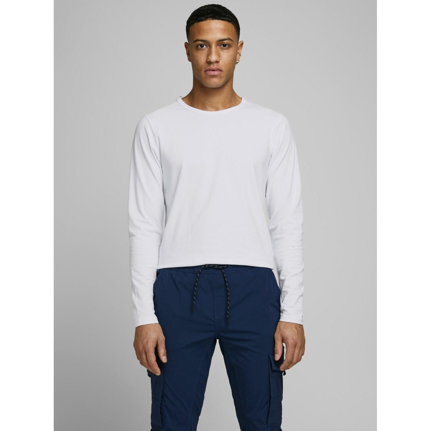 JACK & JONES Basic O-Neck Langarm T-Shirt