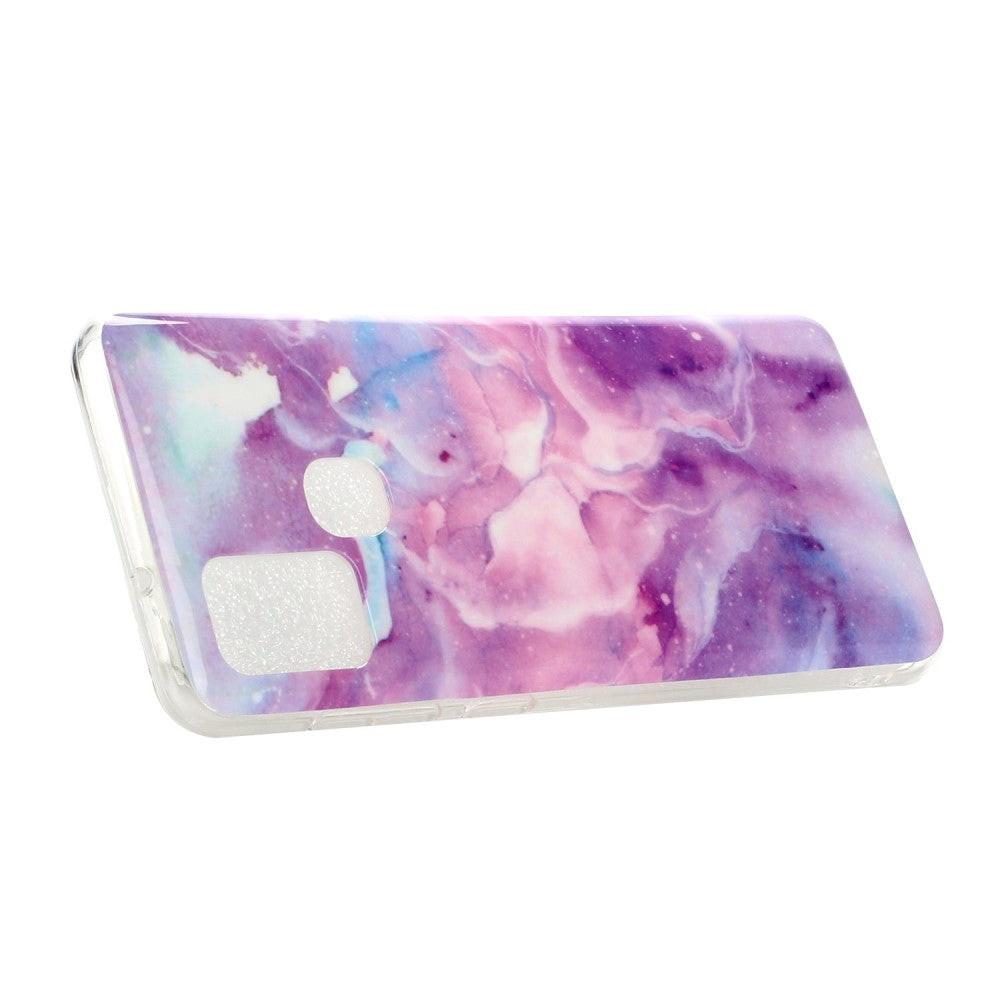 Cover-Discount Galaxy A21s - Softes Silikon Gummi Case Marmor