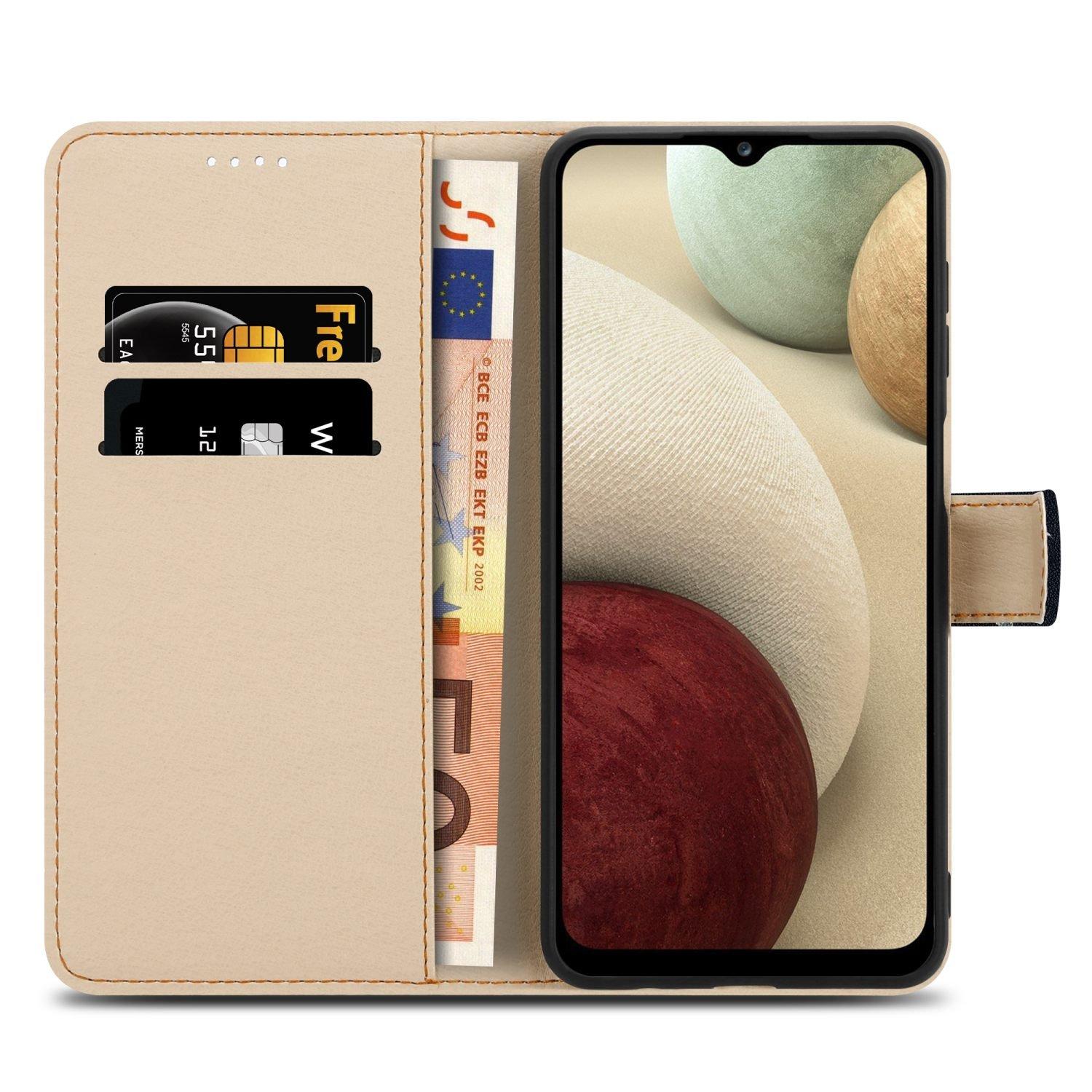 Cadorabo Hülle für Samsung Galaxy A12 M12 Kartenfach