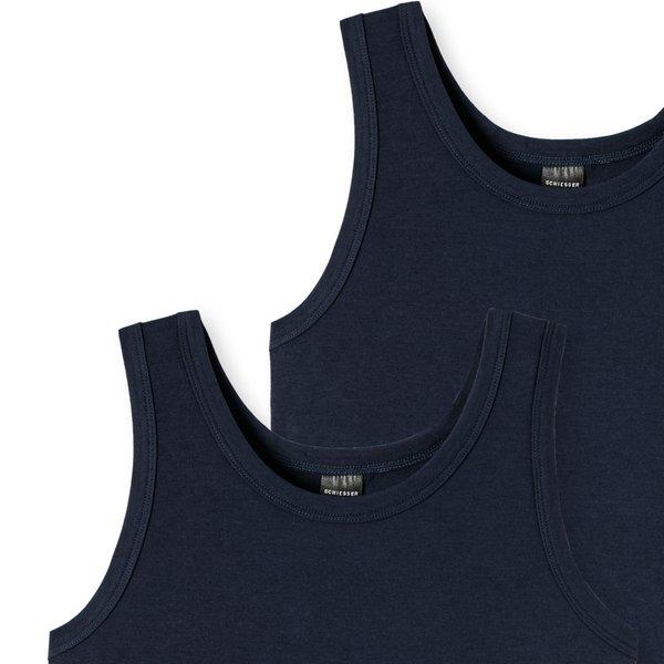 Schiesser 6er Pack Teens Boys - 95/5 Organic Cotton - Unterhemd