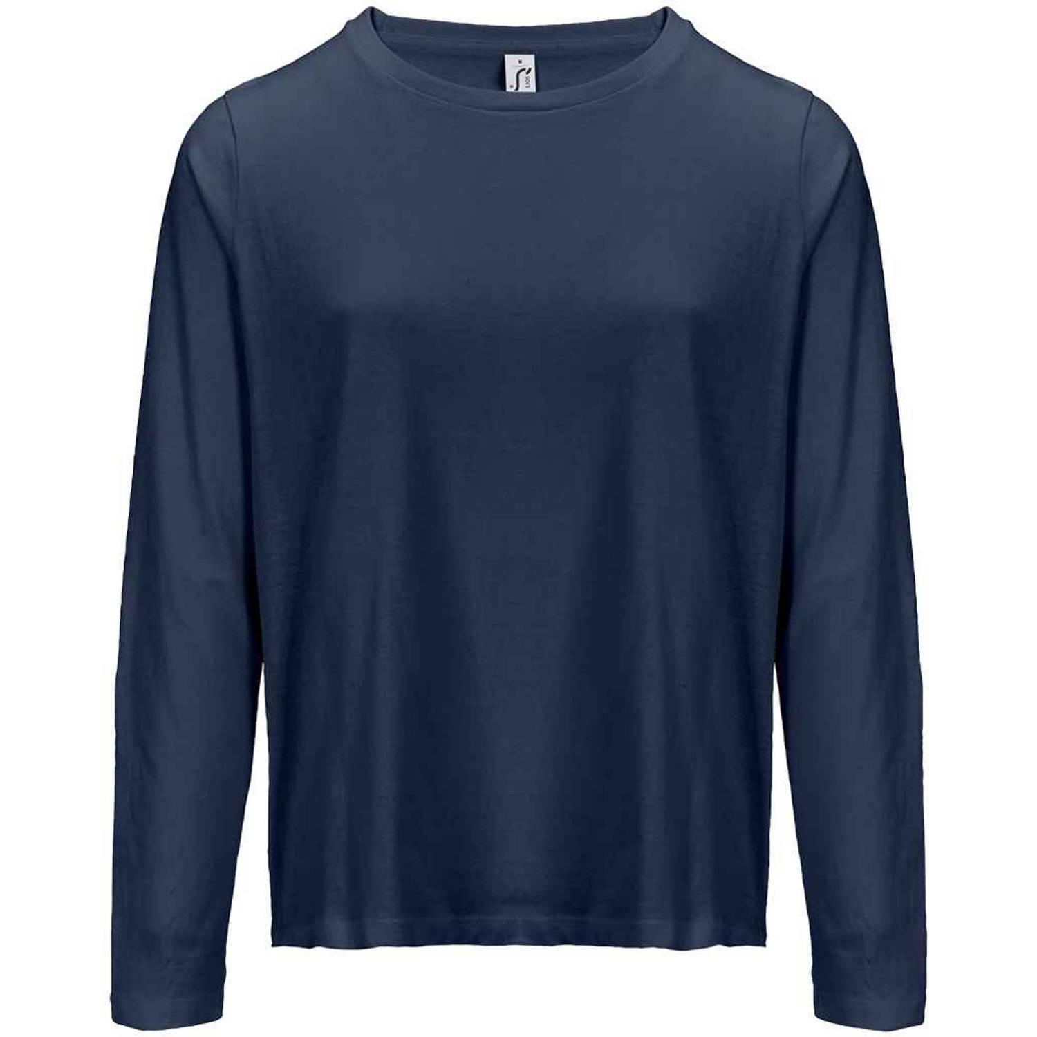 SOLS Monarch Langarm T-Shirt