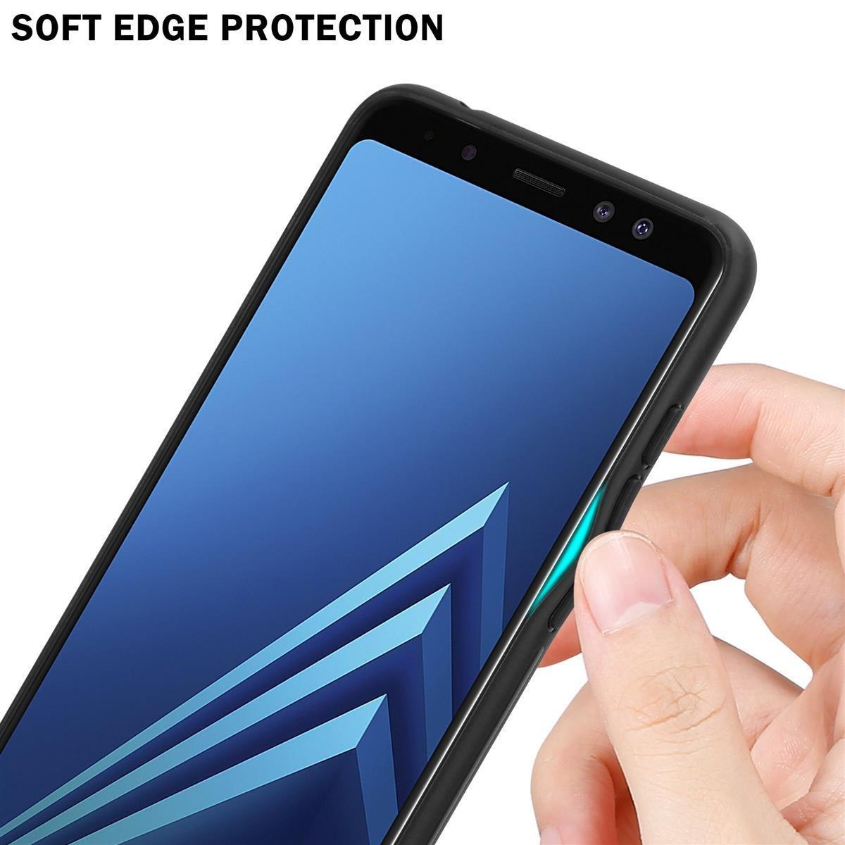 Cadorabo Hülle für Samsung Galaxy A8 2018 Zweifarbig