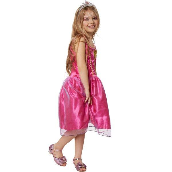 Tectake Mädchenkostüm Prinzessin pinke Rose