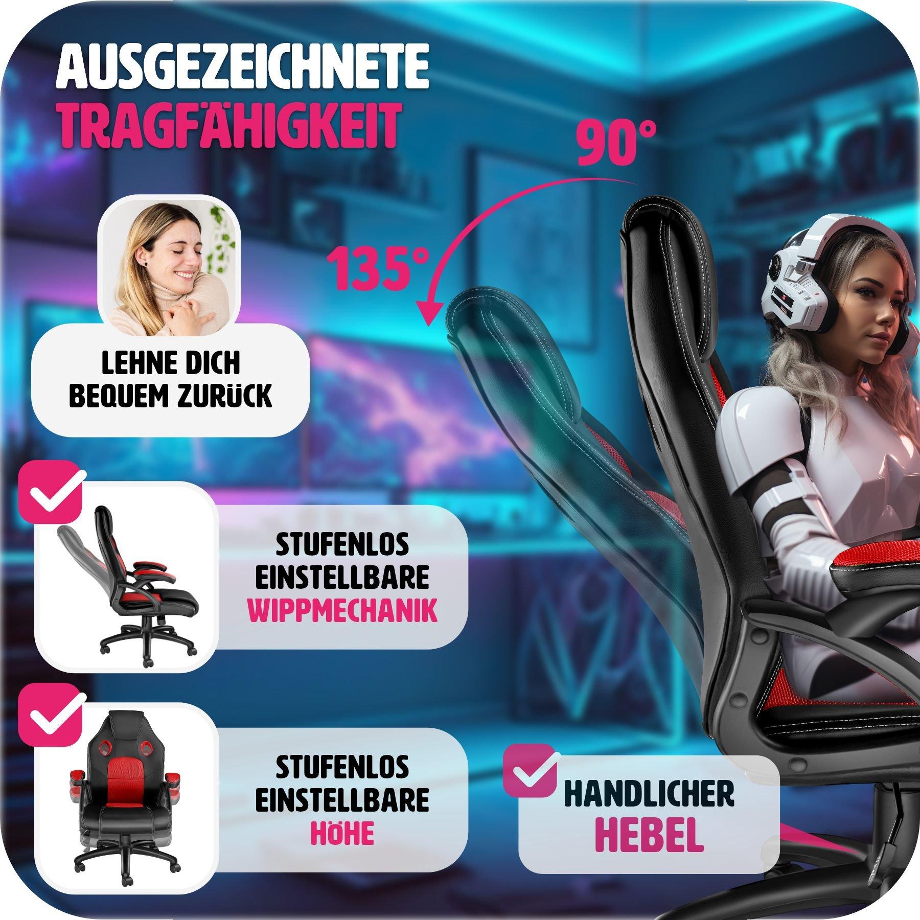 Tectake Bürostuhl Mike