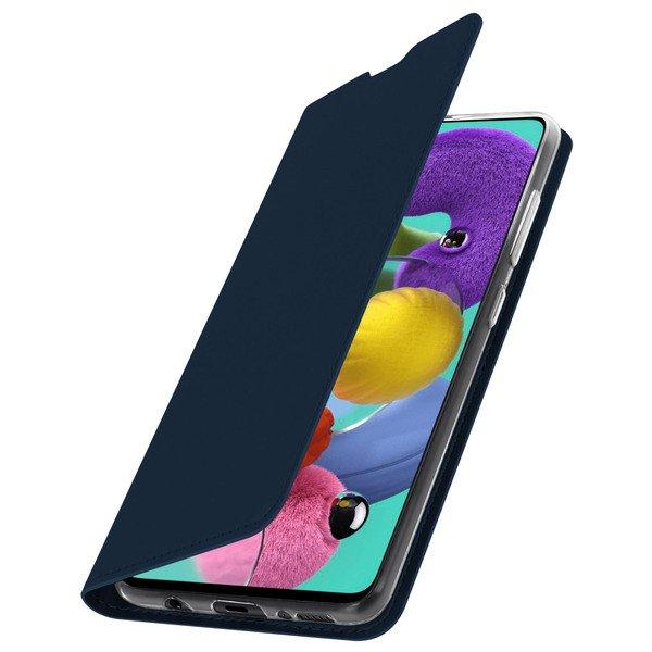 DuxDucis Schickes Cover Galaxy A51 Dunkelblau