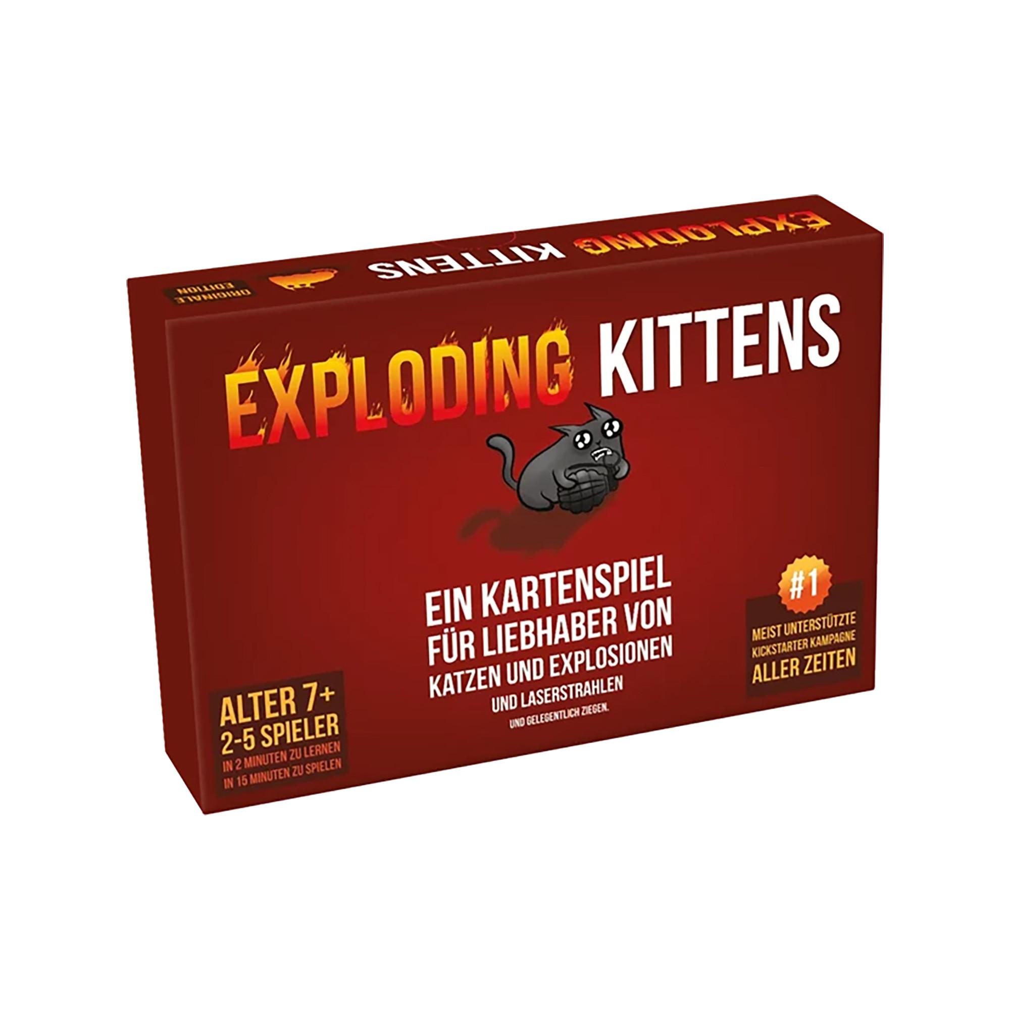 Asmodée Exploding Kittens, Deutsch