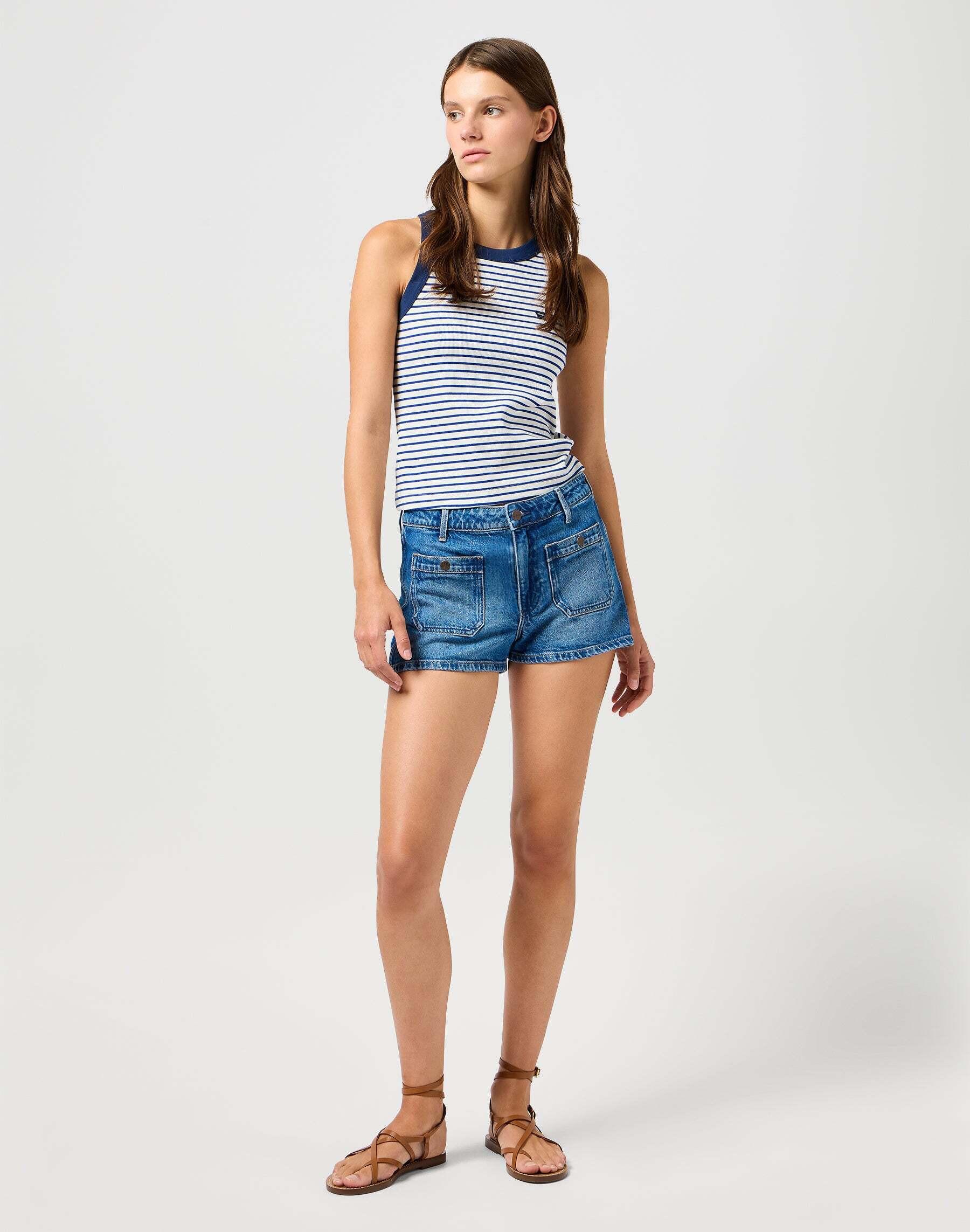 Wrangler Pocket Cowboy Relaxed Fit Jeansshorts