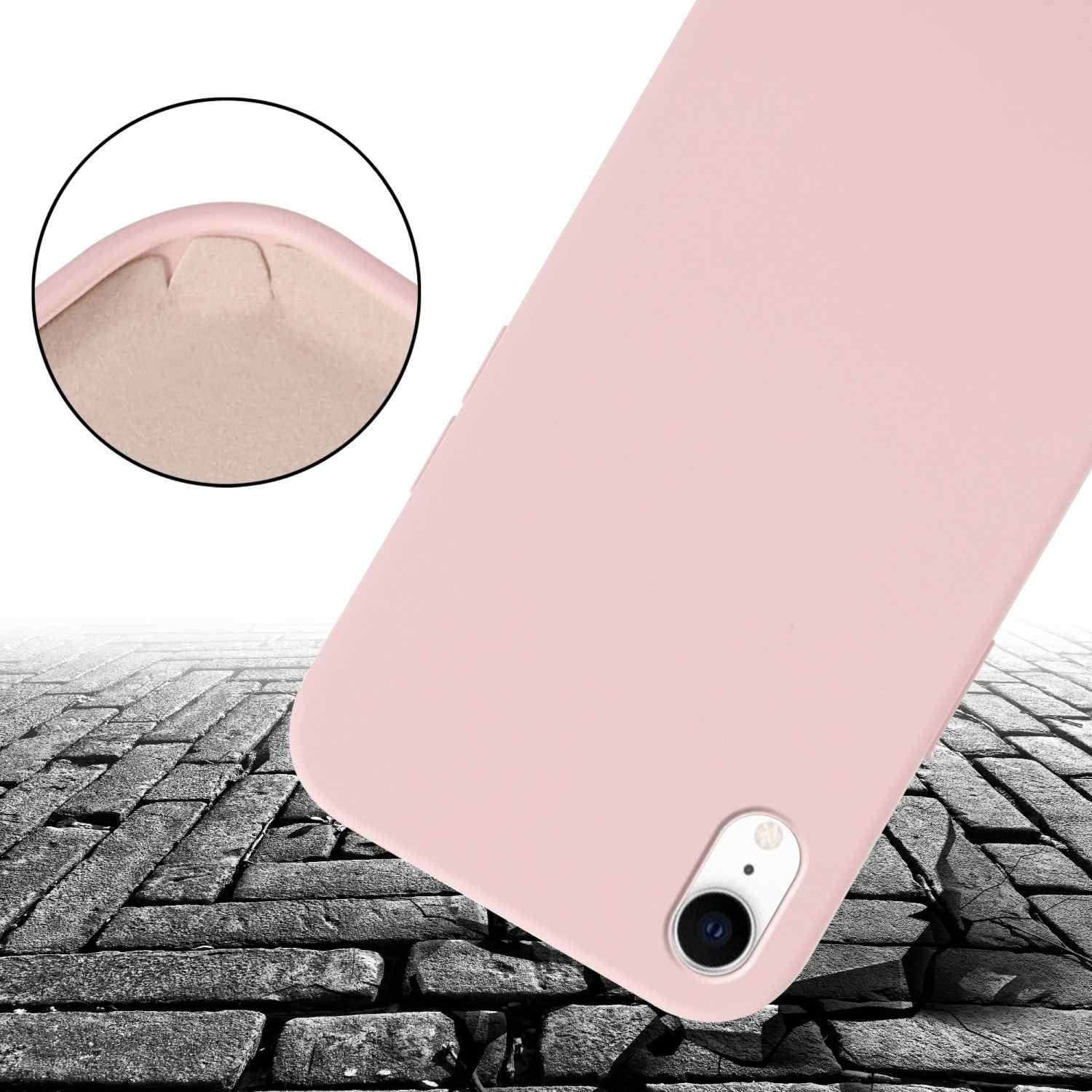 Cadorabo Handy Kette für Apple iPhone XR Silikon Schutzhülle