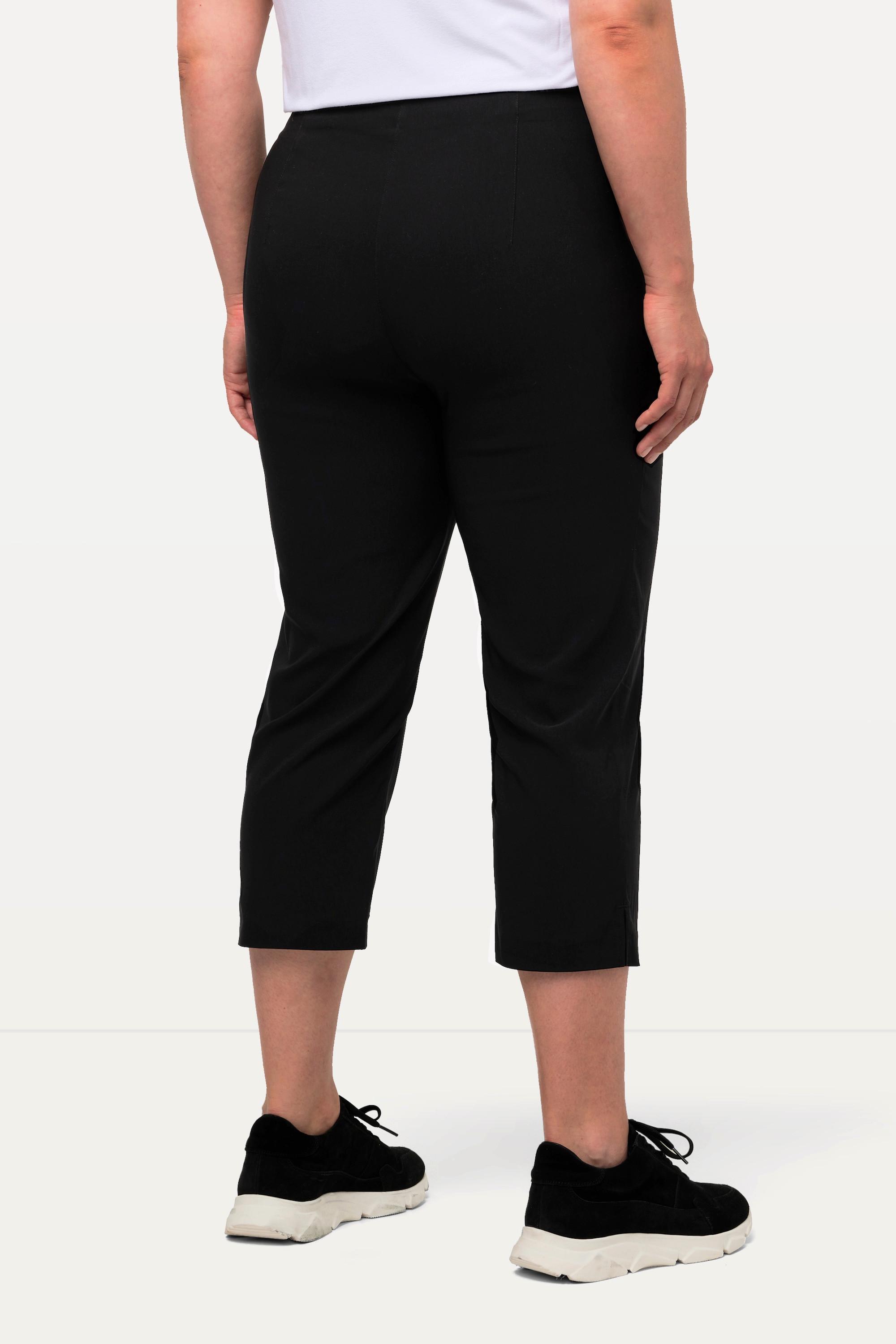 Ulla Popken Bengalinhose wadenlang mit Elastikbund