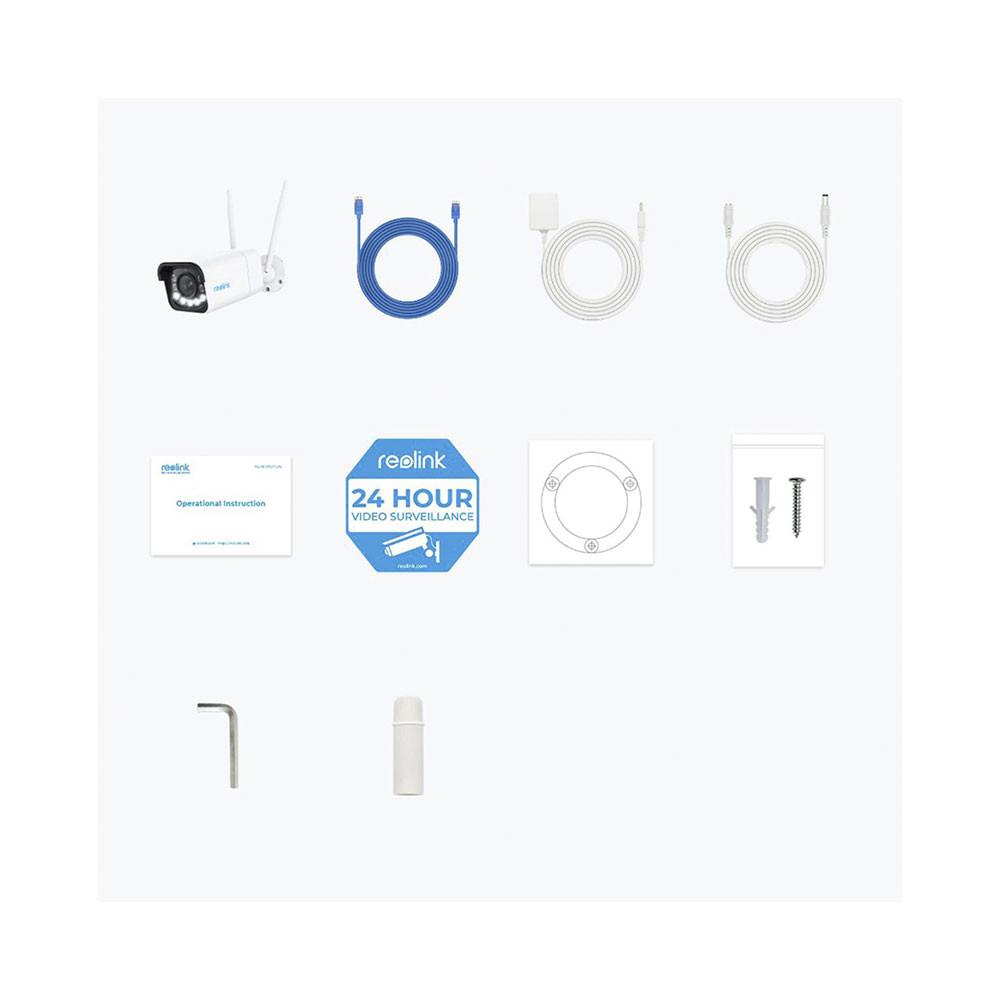 Reolink W430 Outdoor Bullet-Kamera 8 MP 31-100° IR-LED 30m WiFi