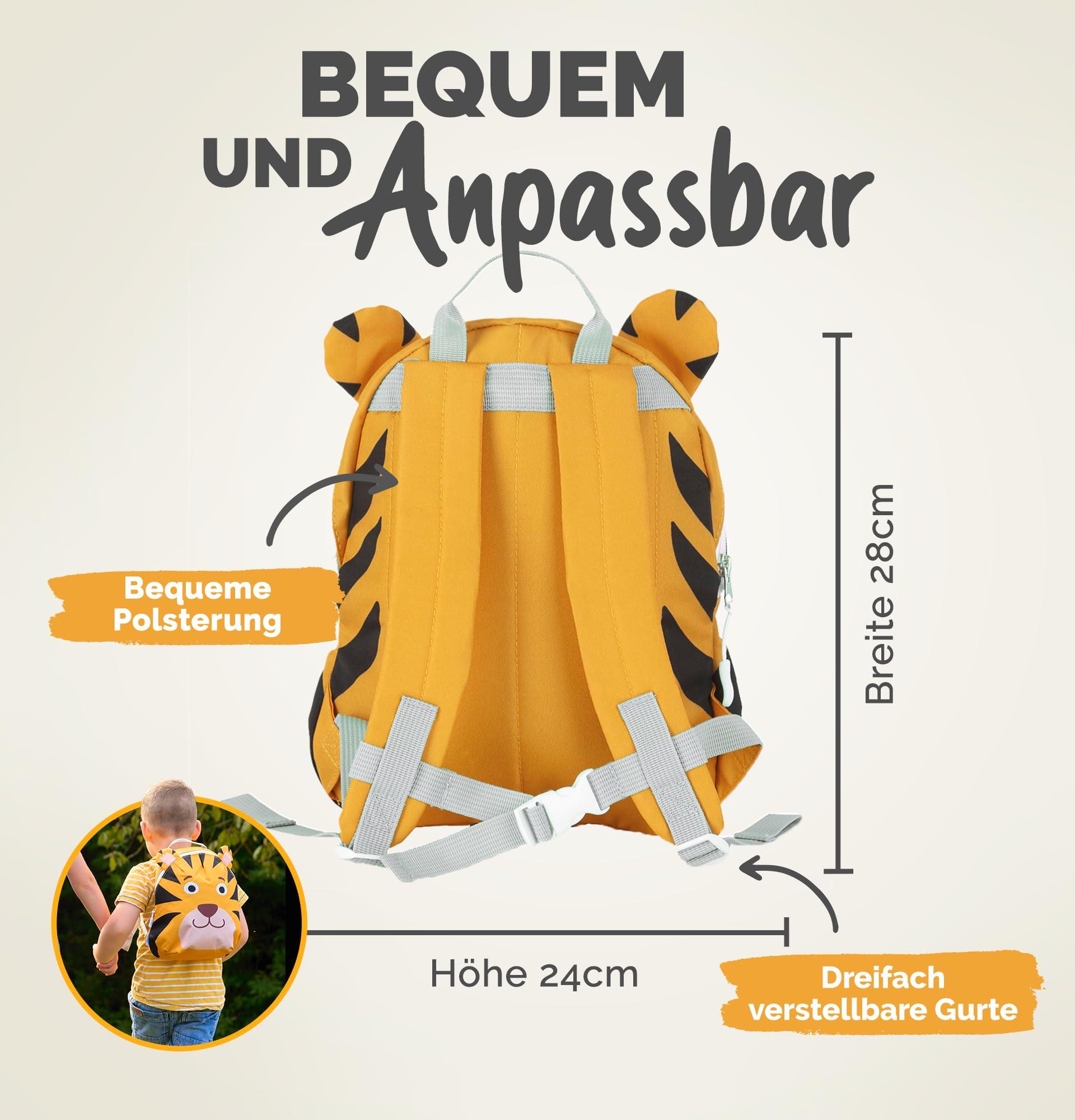 Only-bags.store Kinderrucksack mit Brustgurt Kindergartenrucksack