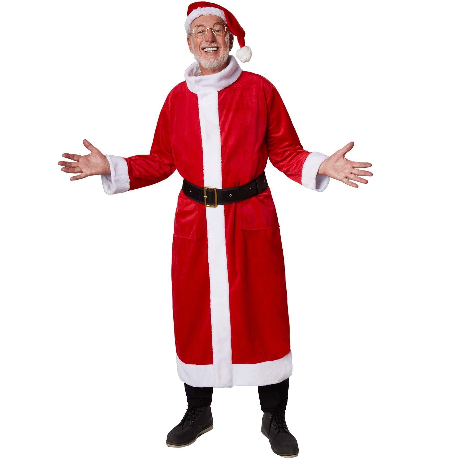 Tectake Mantel Weihnachtsmann klassisch