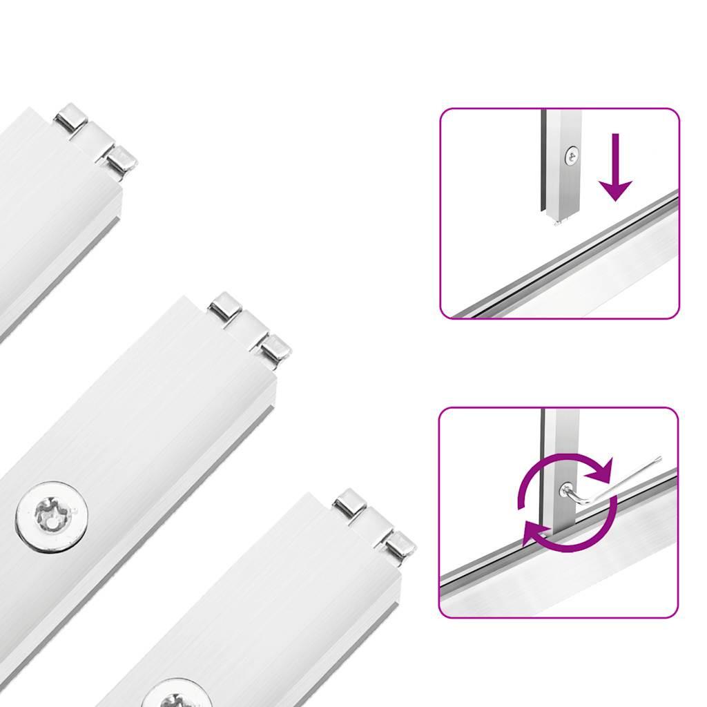 VidaXL Gewächshaus aluminium