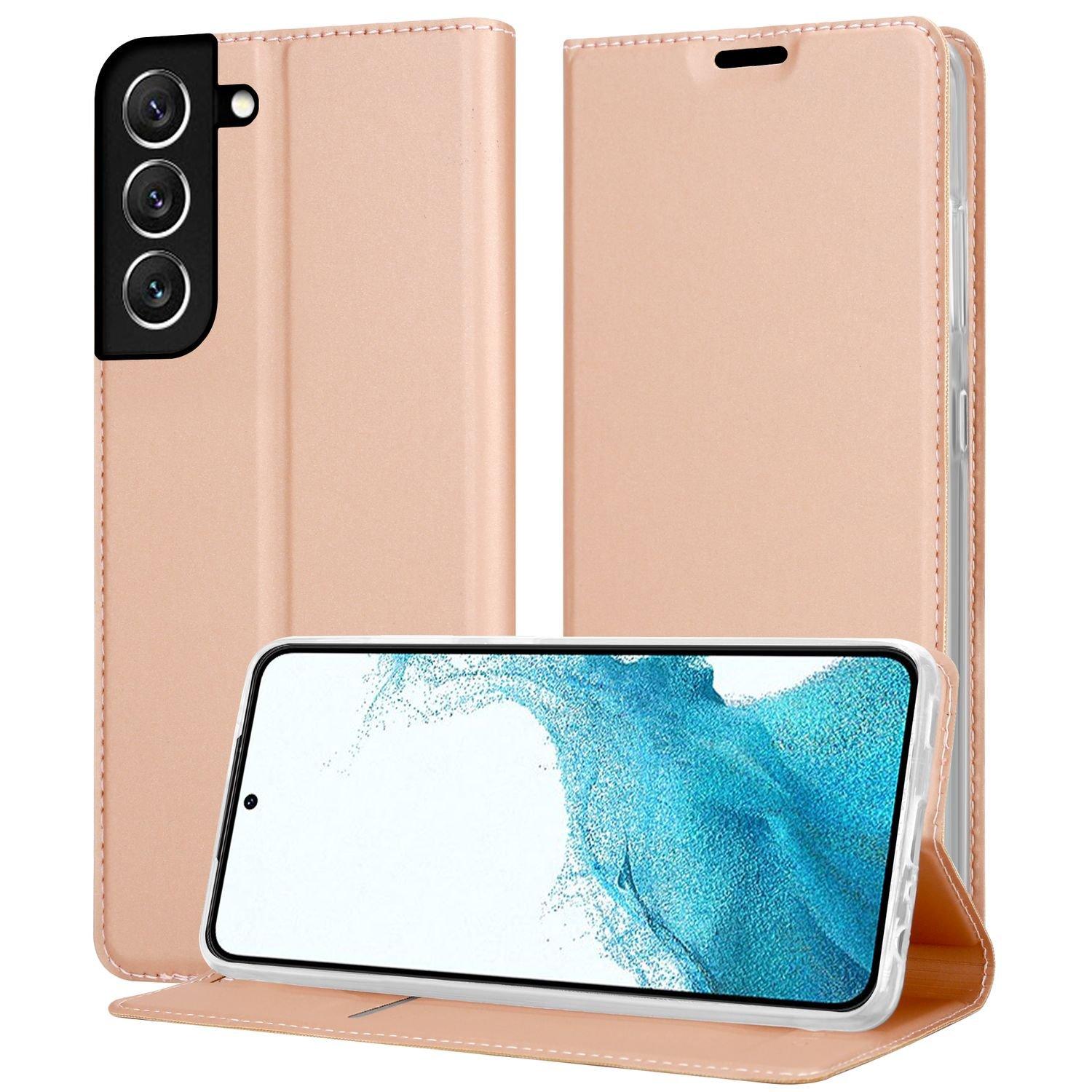 Cadorabo Hülle für Samsung Galaxy S22 Magnetverschluss, Kartenfach