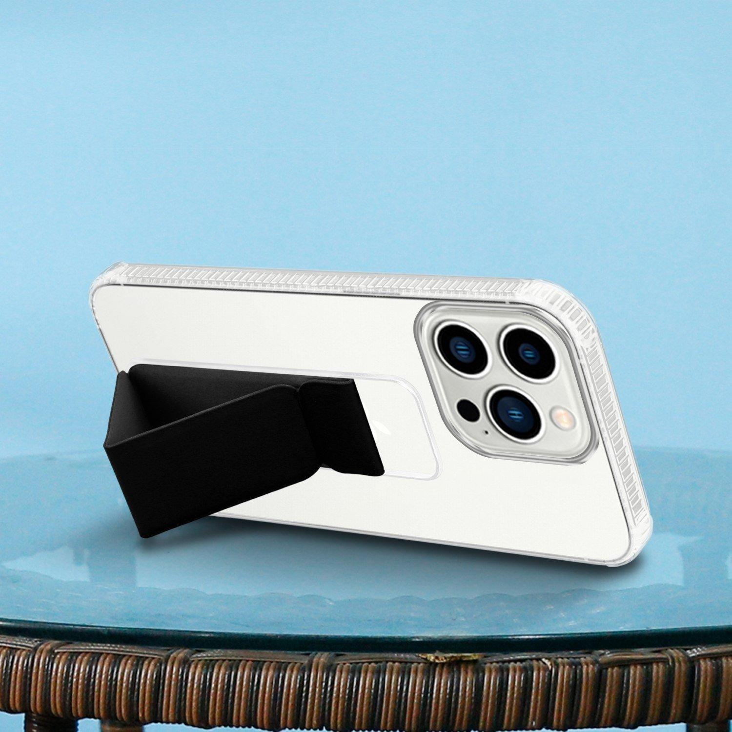 Cadorabo Hülle für Apple iPhone 12 12 PRO mit Halterung und Standfunktion