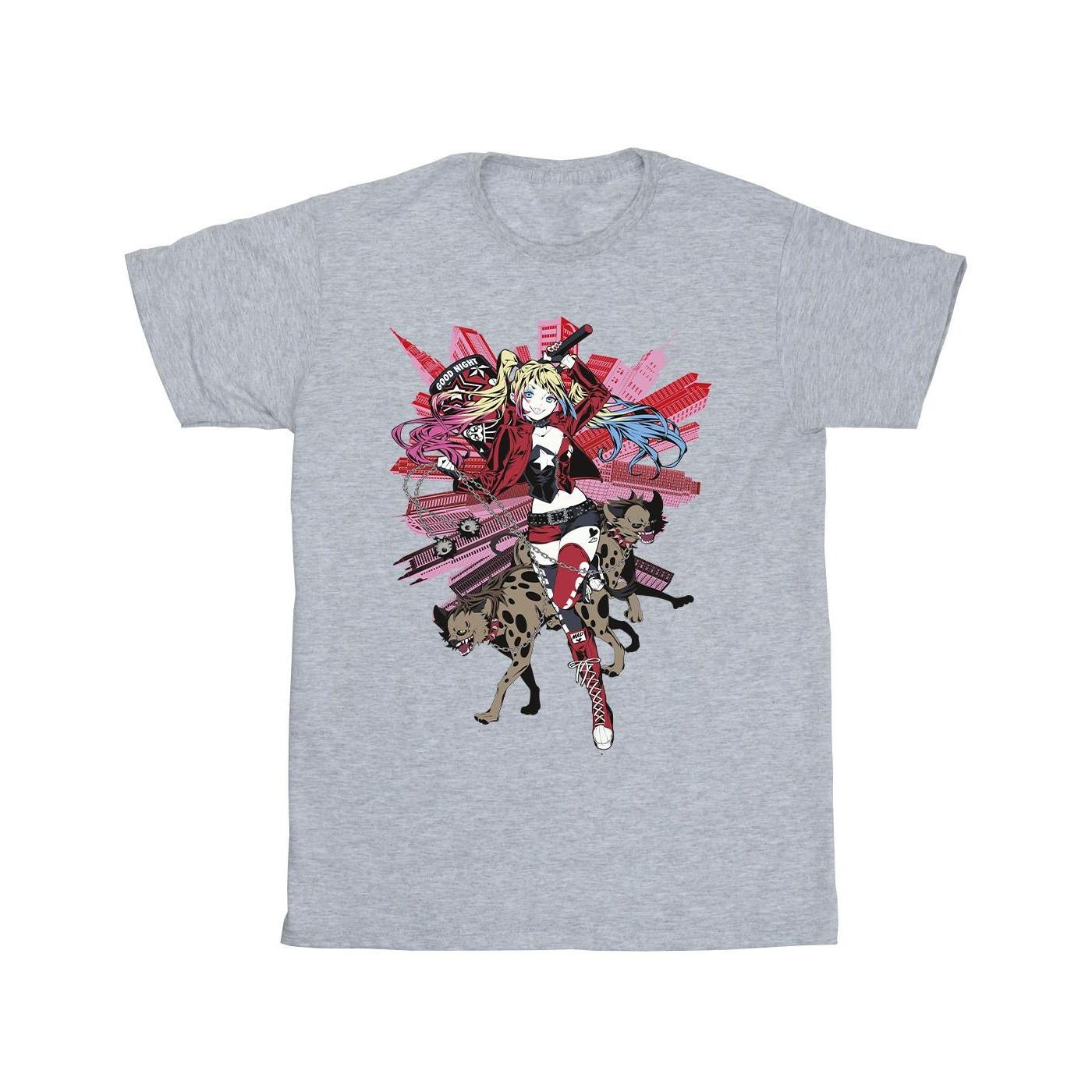 DC COMICS Harley Quinn Grafikdruck T-Shirt