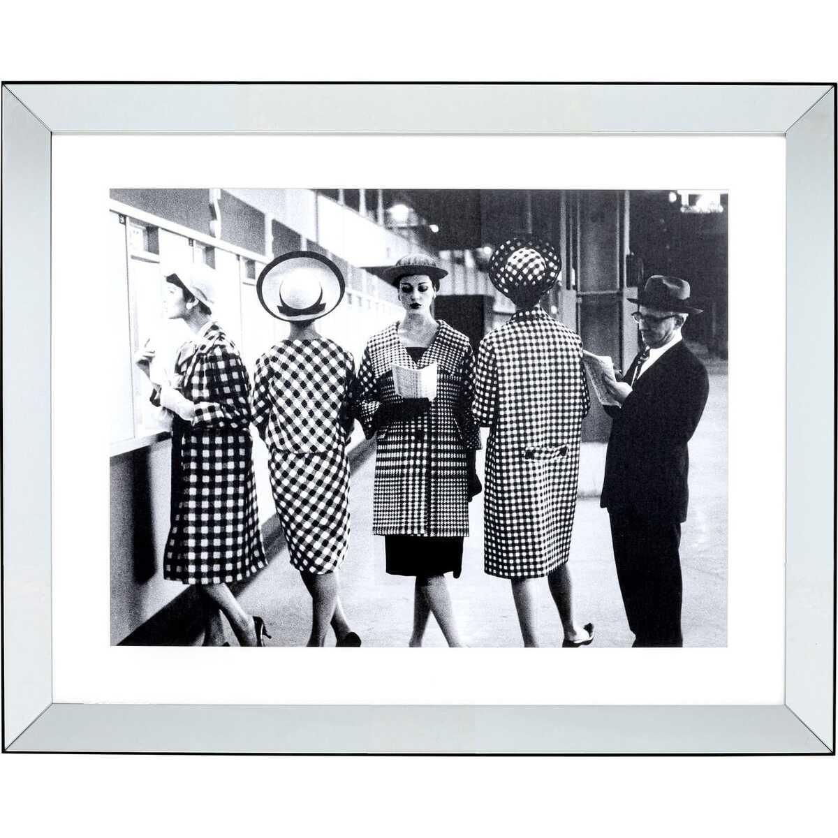 KARE Design Gerahmtes Bild Book Club 85x105