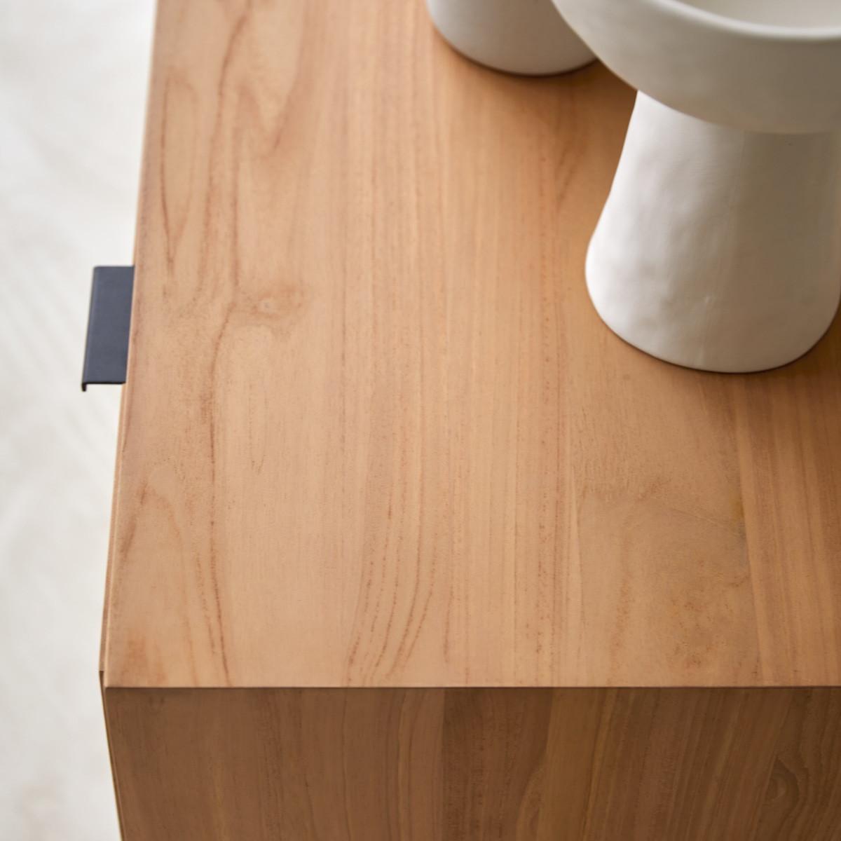 Tikamoon TV-Schrank aus massivem Teak 180 cm Senson