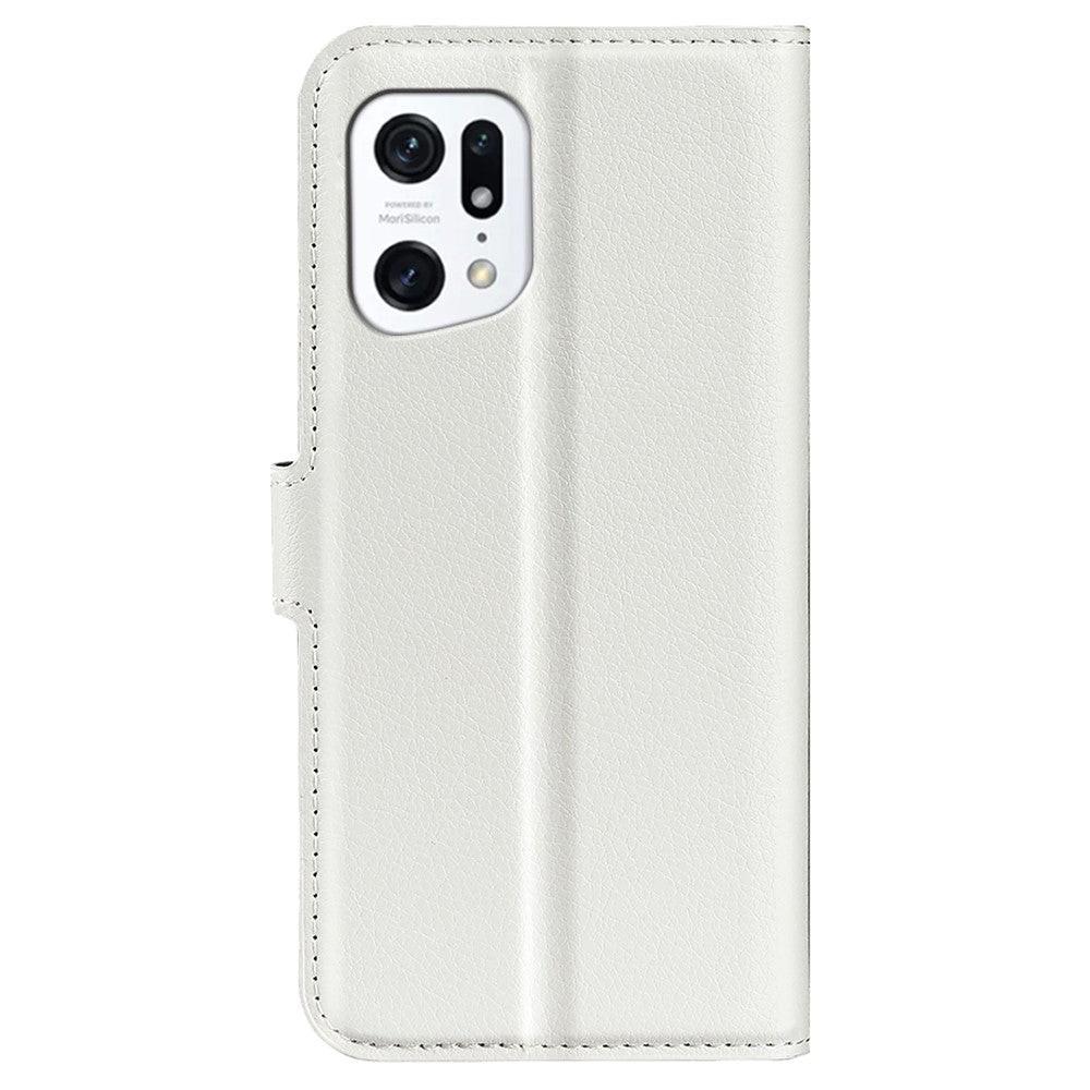 Cover-Discount OPPO Find X5 - Leder Etui Hülle