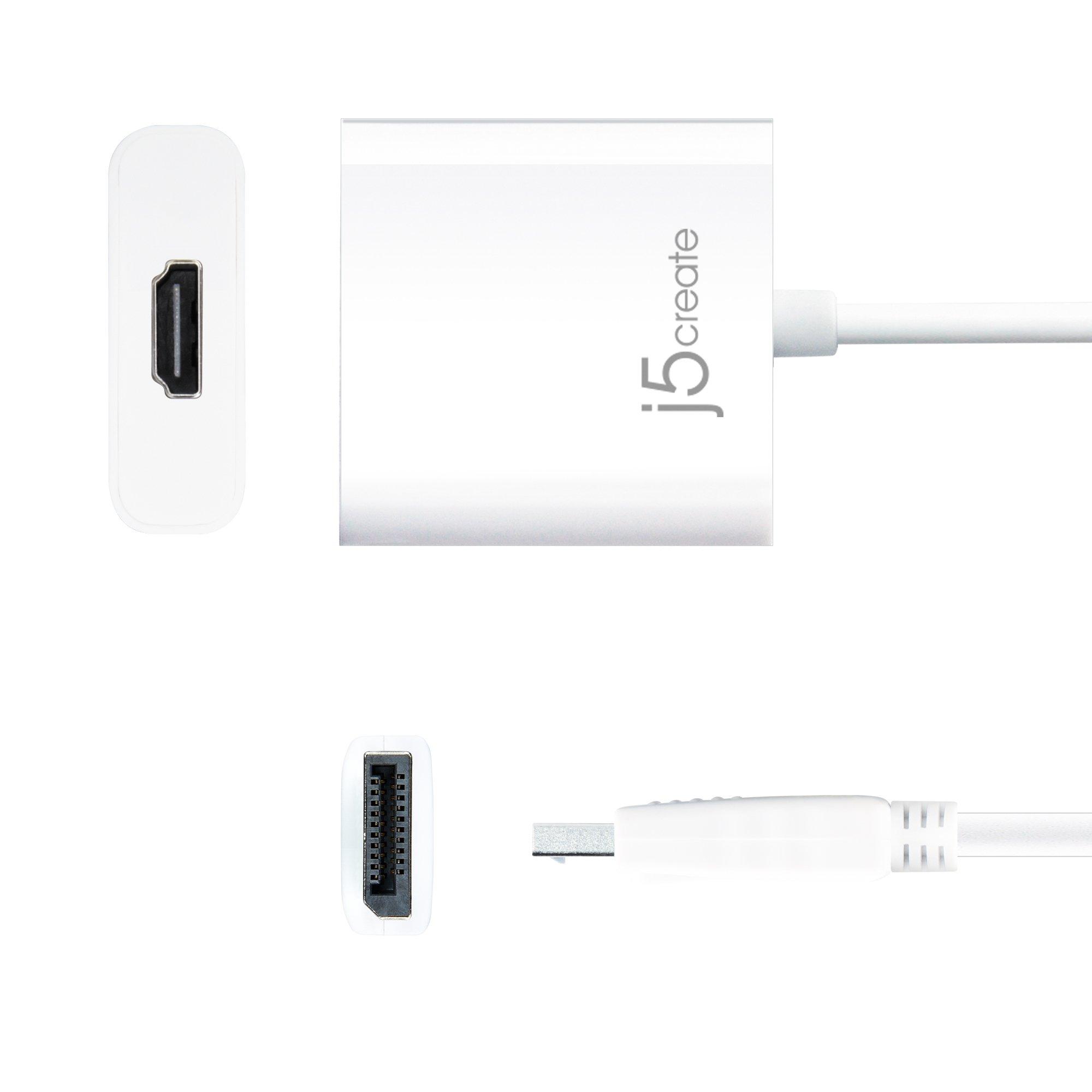 j5Create j5create JDA154-N DisplayPort™ zu HDMI™ Adapter