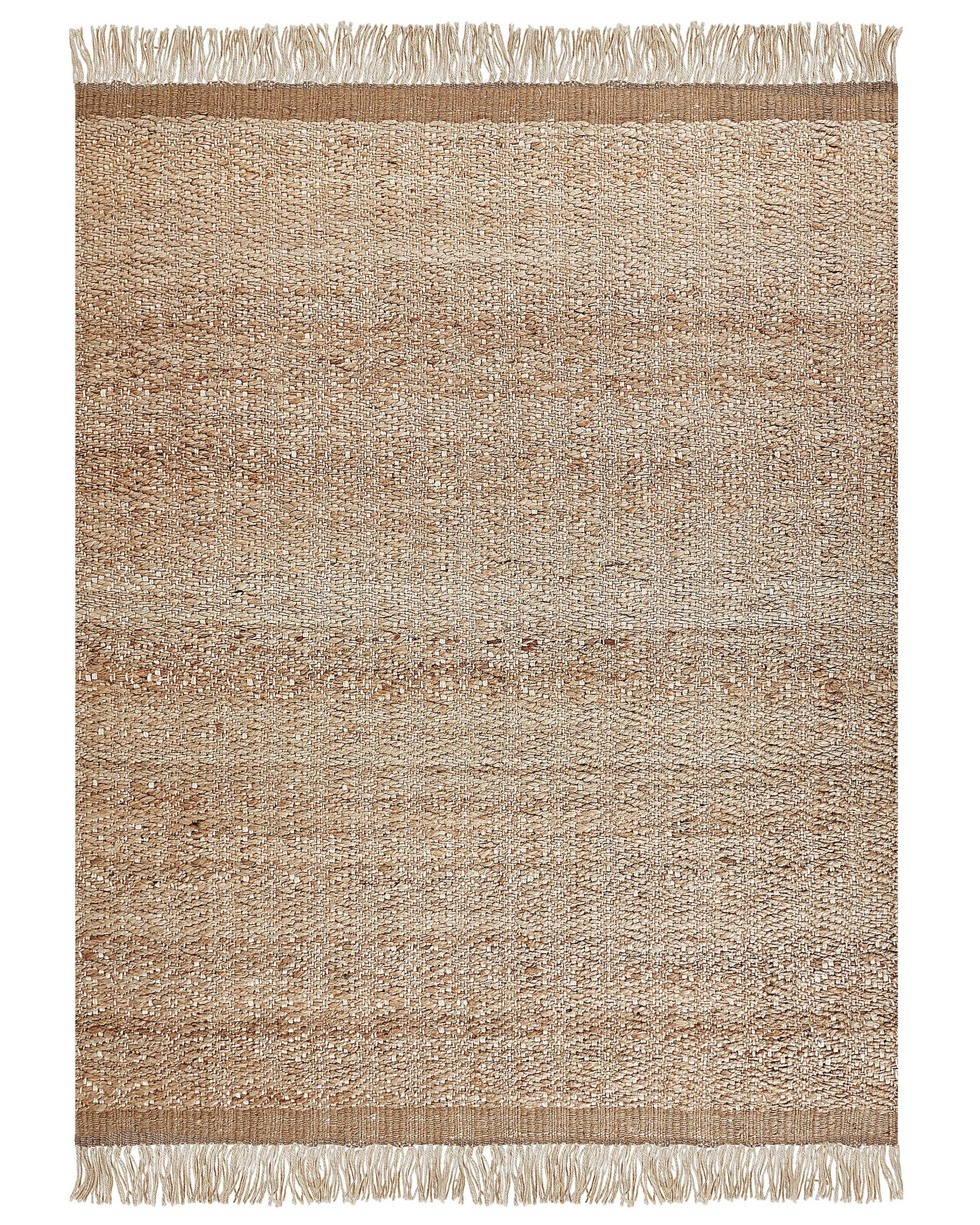 Beliani Teppich aus Jute Boho ABANA