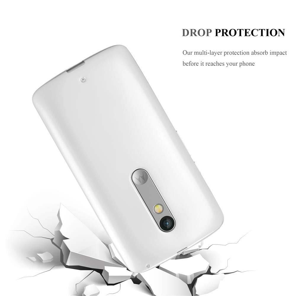 Cadorabo Hülle für Motorola MOTO X PLAY TPU Silikon Matt