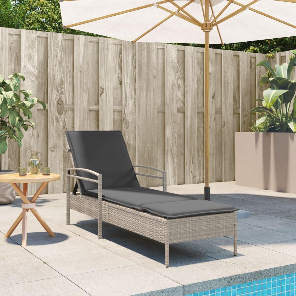 VidaXL Sonnenliege poly-rattan