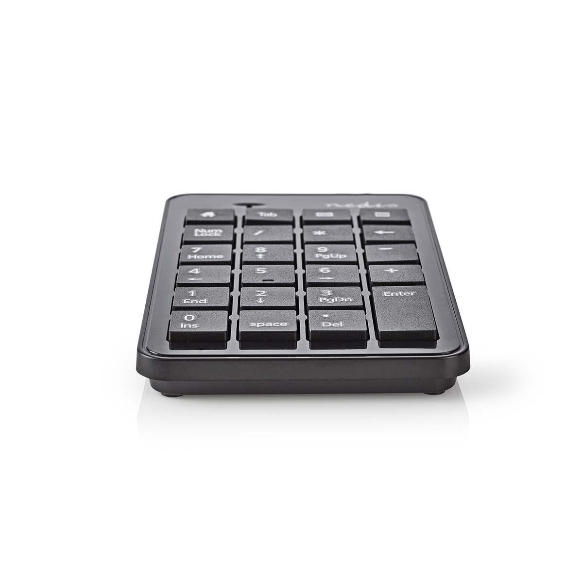Nedis Kabelgebundene Tag-Tastatur | USB-A | Büro | Einhändig | Numerisch | Numerische Tastatur