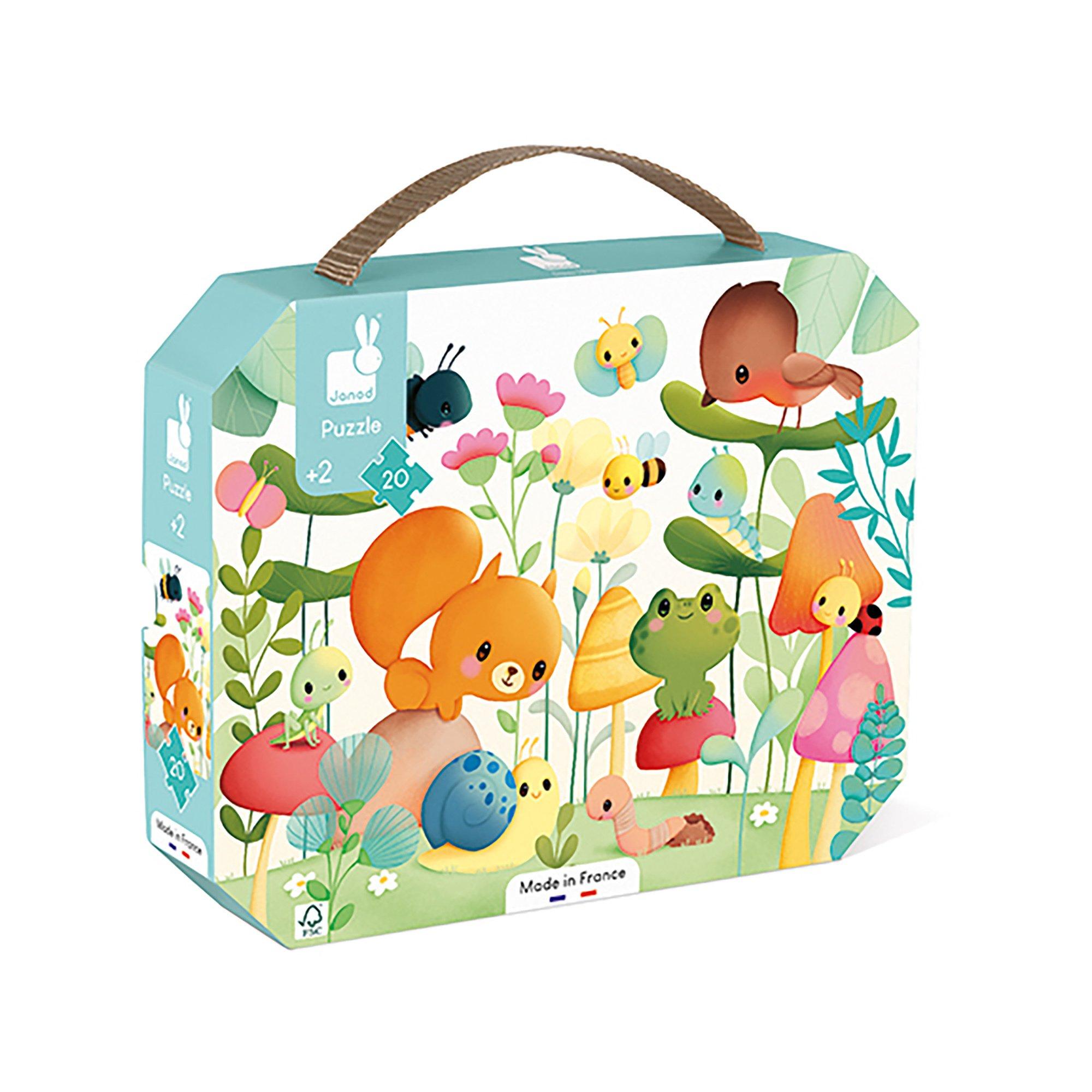 Janod Puzzle Meine Freunde im Garten