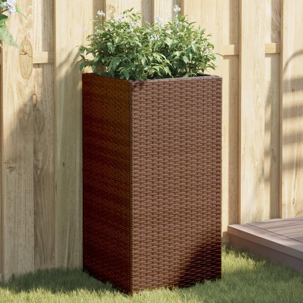VidaXL Pflanzkübel poly-rattan