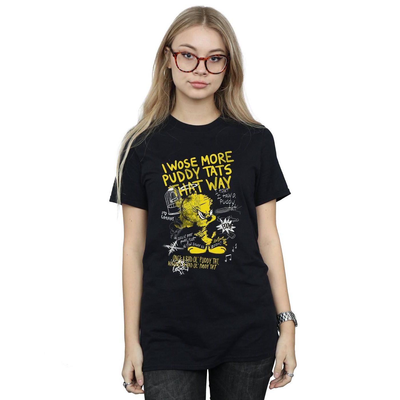LOONEY TUNES Tweety Pie More Puddy Tats T-Shirt