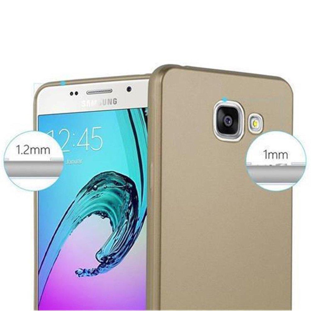 Cadorabo Hülle für Samsung Galaxy A3 2016 TPU Silikon Matt