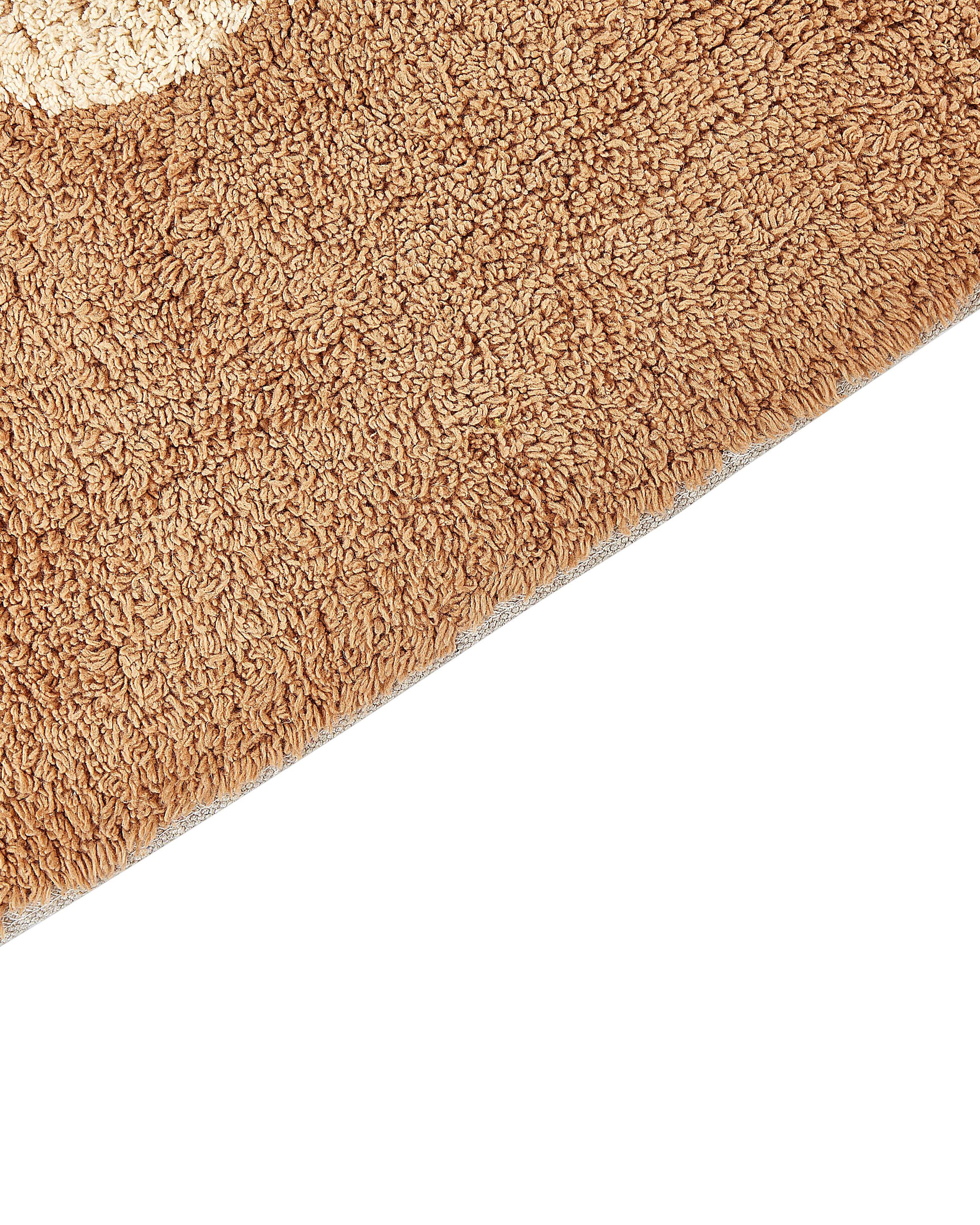 Beliani Badematte aus Baumwolle Modern ESME