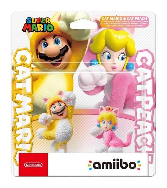 Nintendo Amiibo Doppelpack: Katzen-Mario und Katzen-Peach