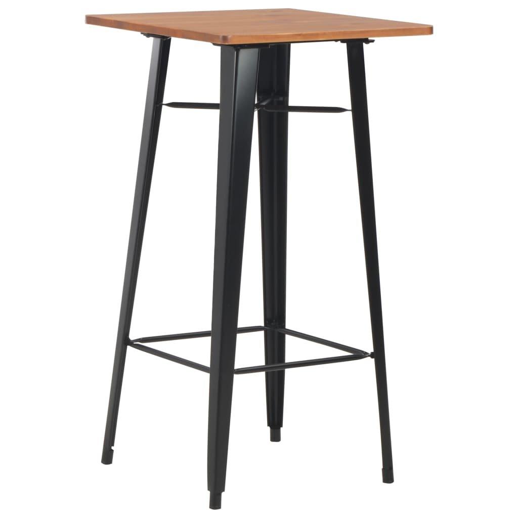 VidaXL Bartisch holz