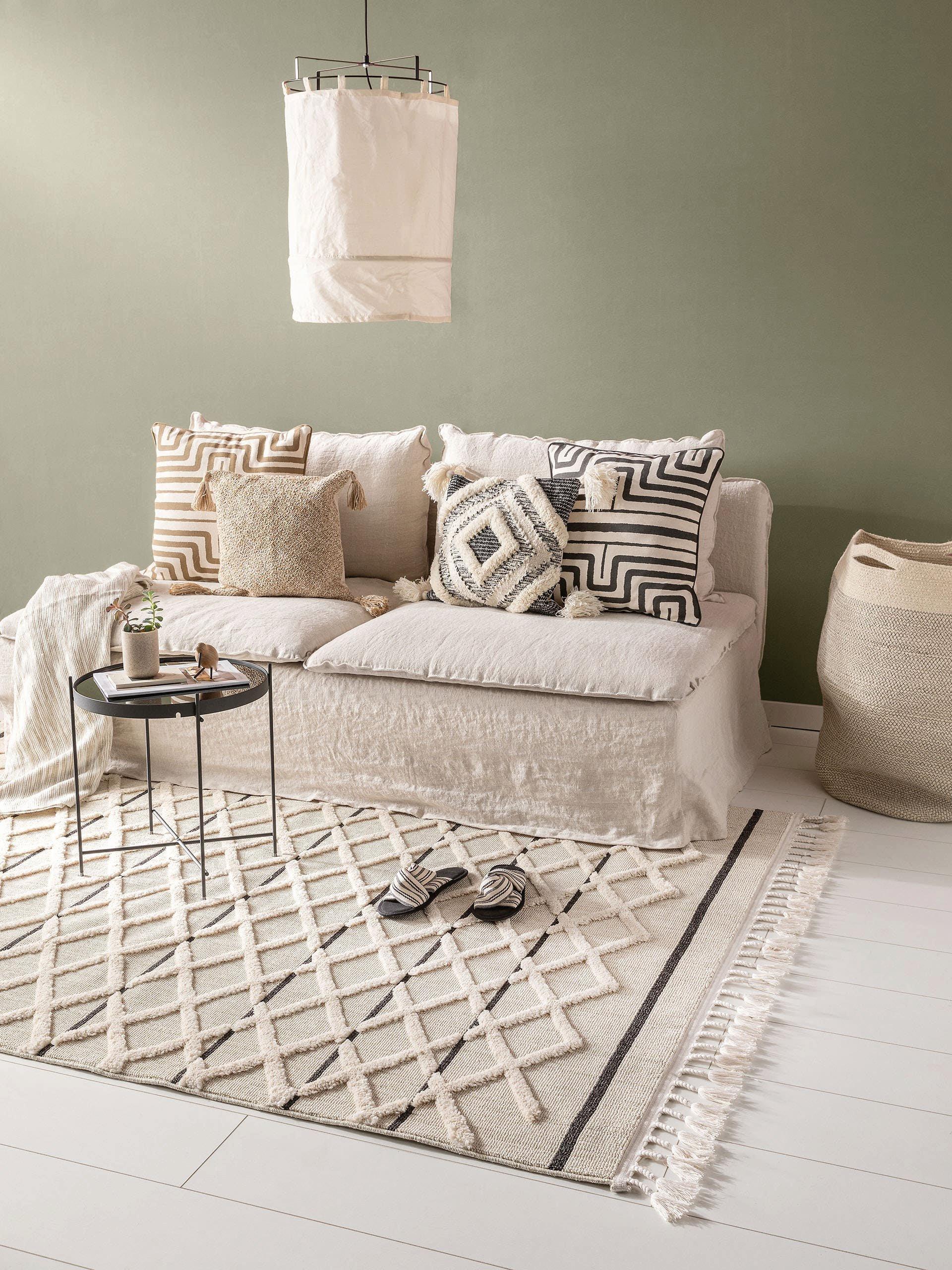 Benuta Teppich Oyo Cream