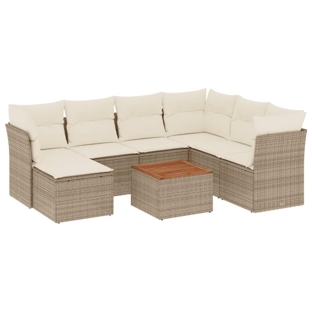 VidaXL Garten sofagarnitur poly-rattan