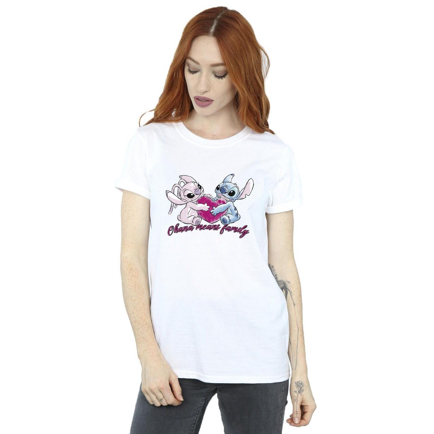 Disney Ohana Bedrucktes T-Shirt