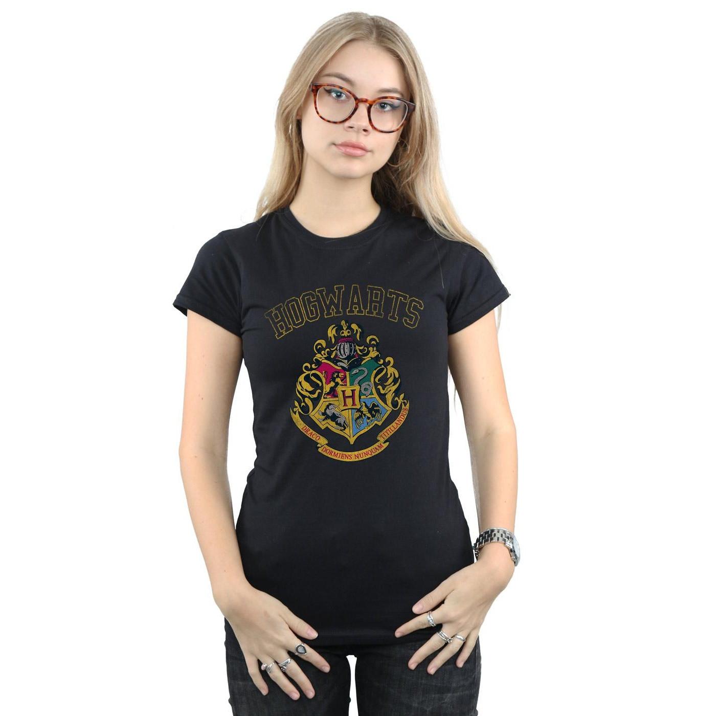 Harry Potter Hogwarts Wappen Kurzarm T-Shirt
