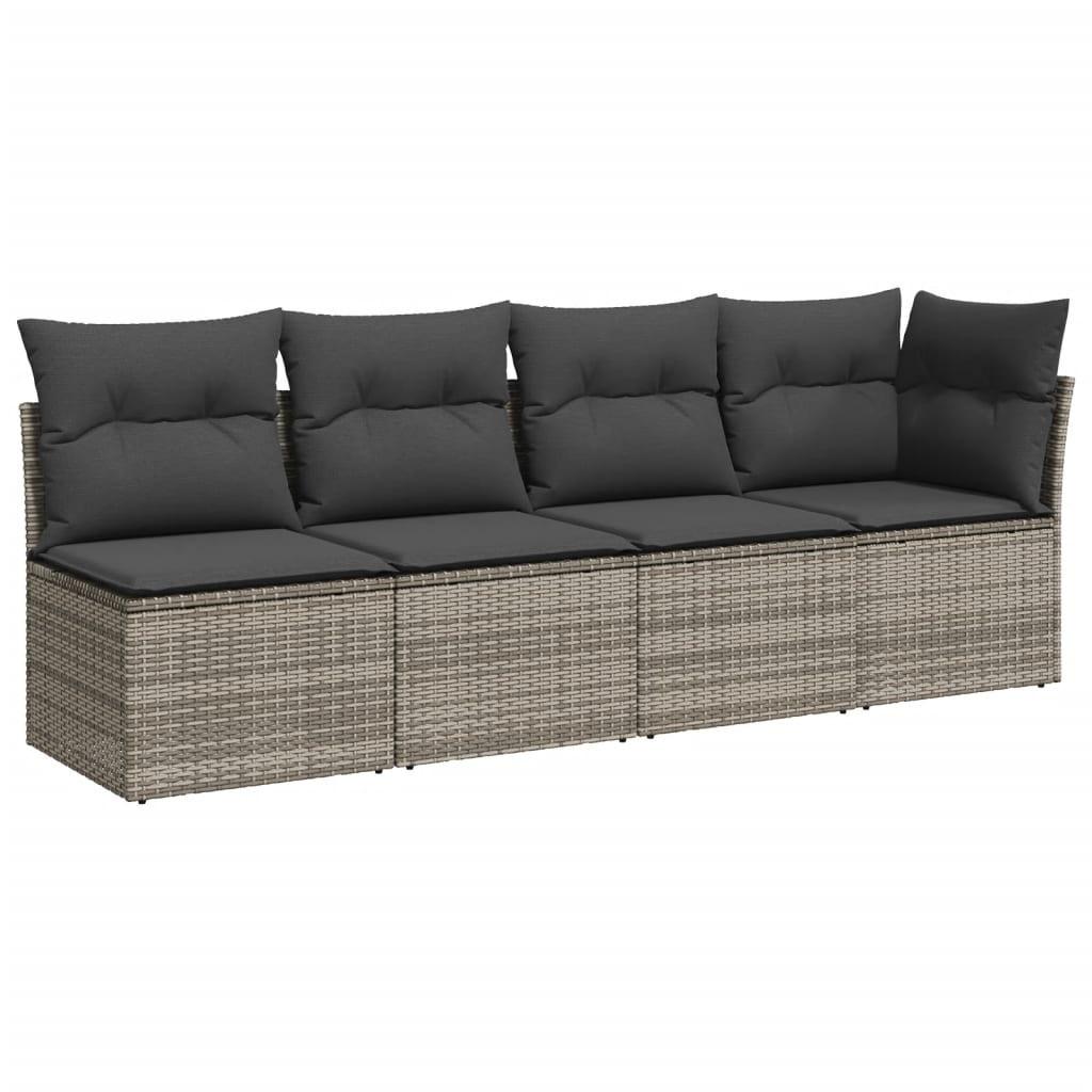 VidaXL Garten sofagarnitur poly-rattan