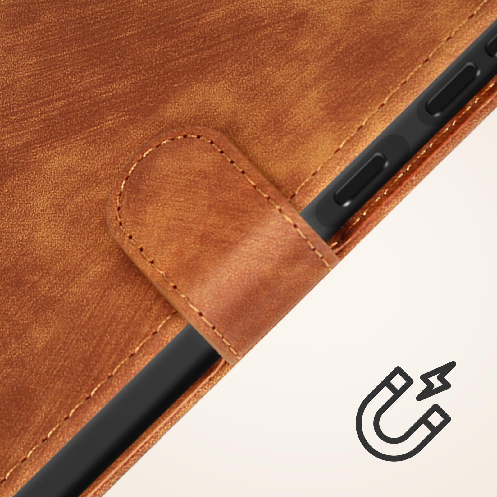 Avizar Strap Cover Hülle Samsung A05 Braun