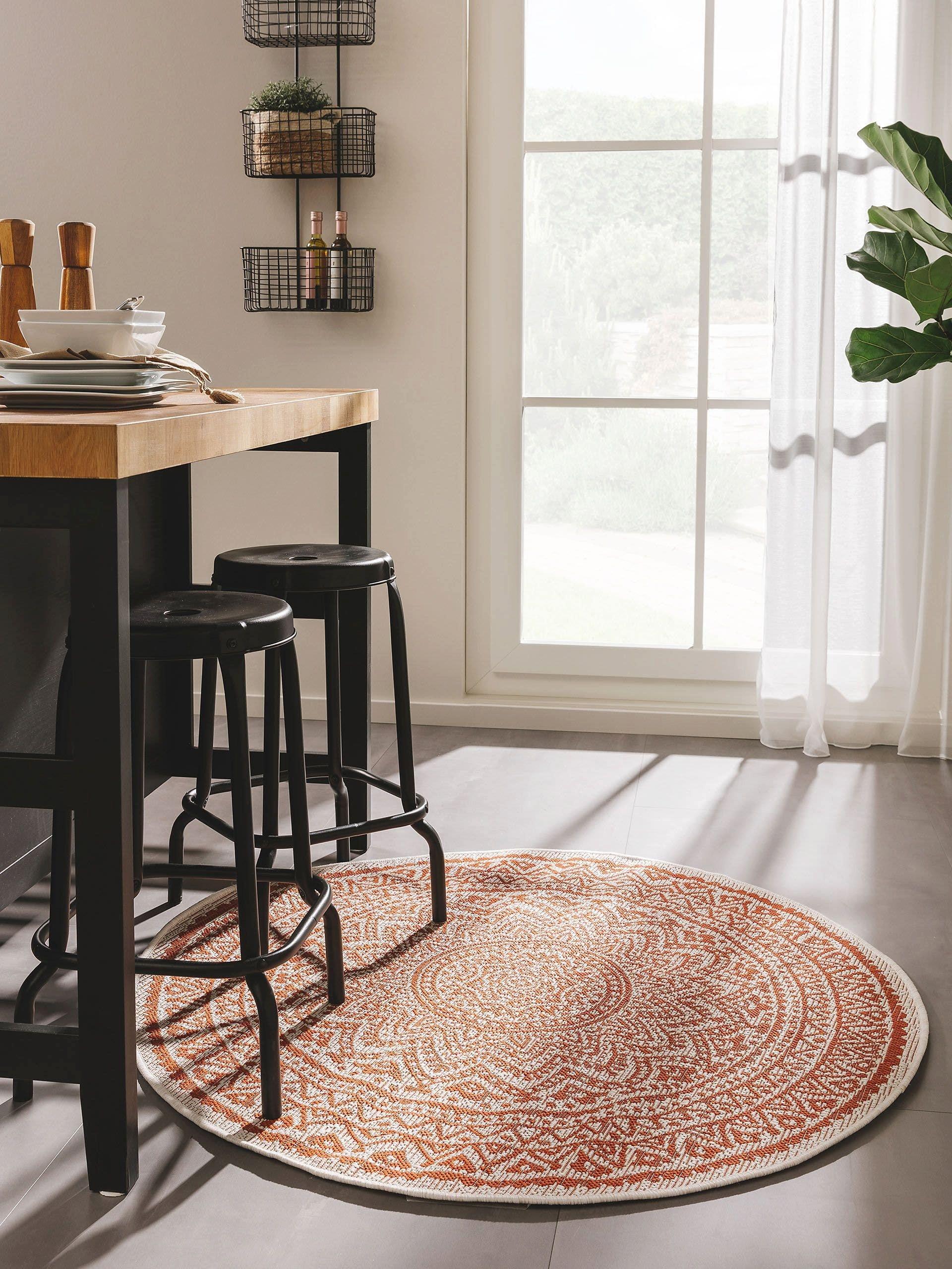 Benuta In- & Outdoor-Teppich Cleo Orange