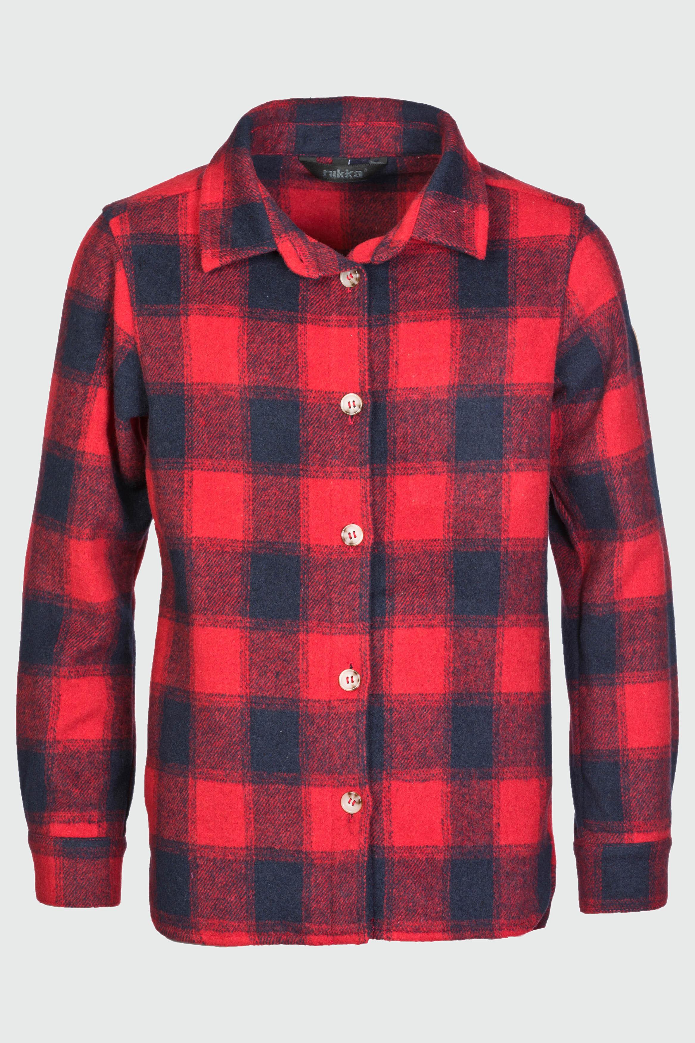 Rukka Wega Kinder Fleece Hemd-Jacke