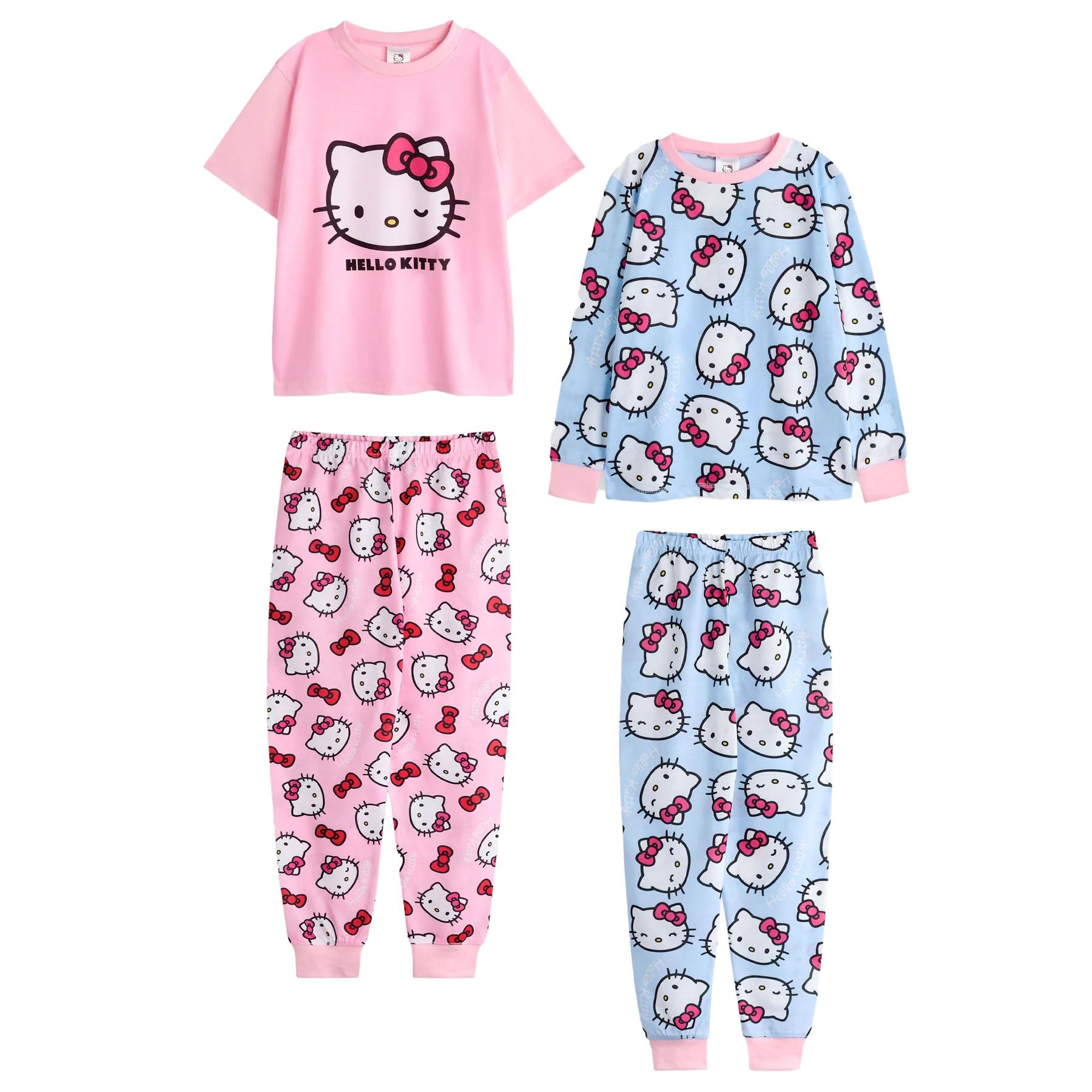 Hello Kitty Schlafanzug mit langer Hose  (2erPack)