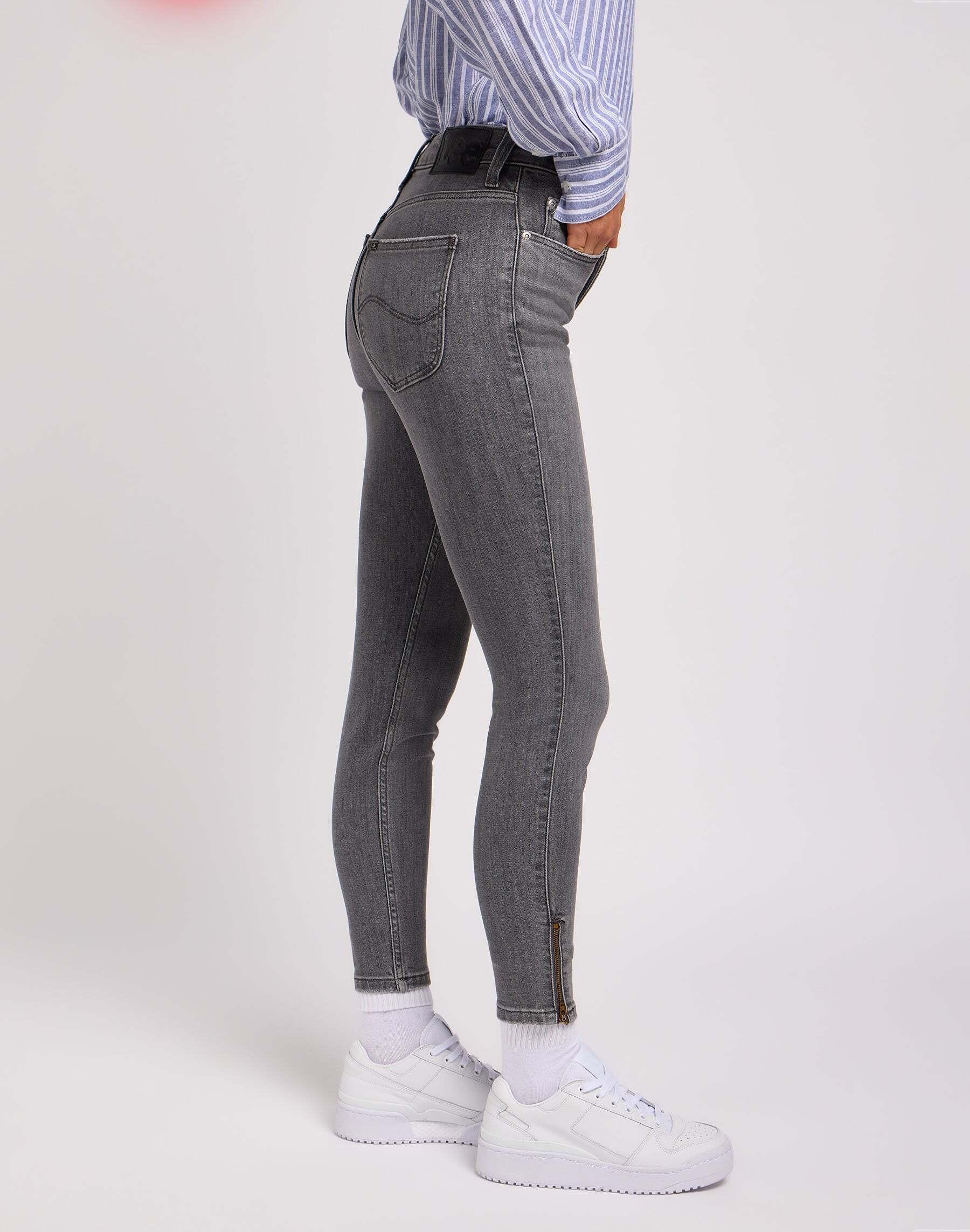 Lee Scarlett High Zip Skinny Fit Jeans