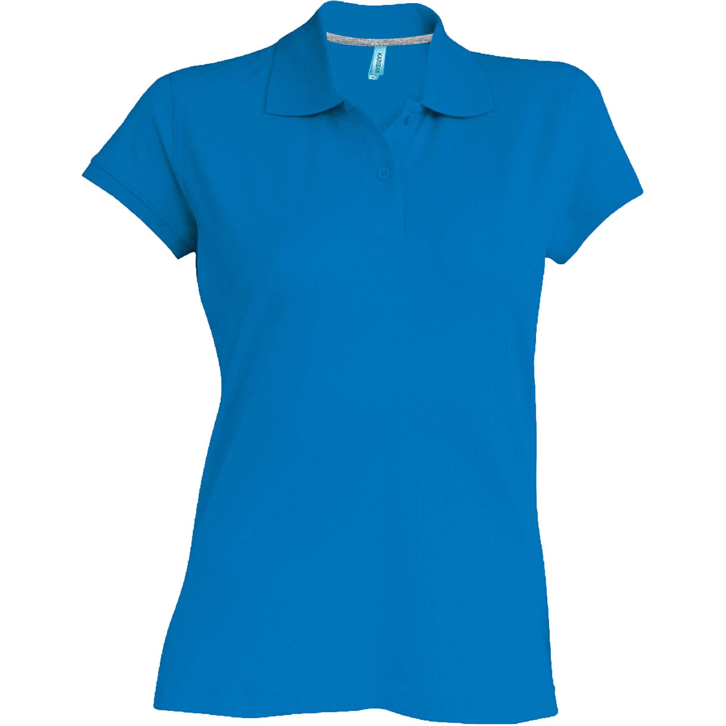 Kariban Damen Kurzarm Poloshirt
