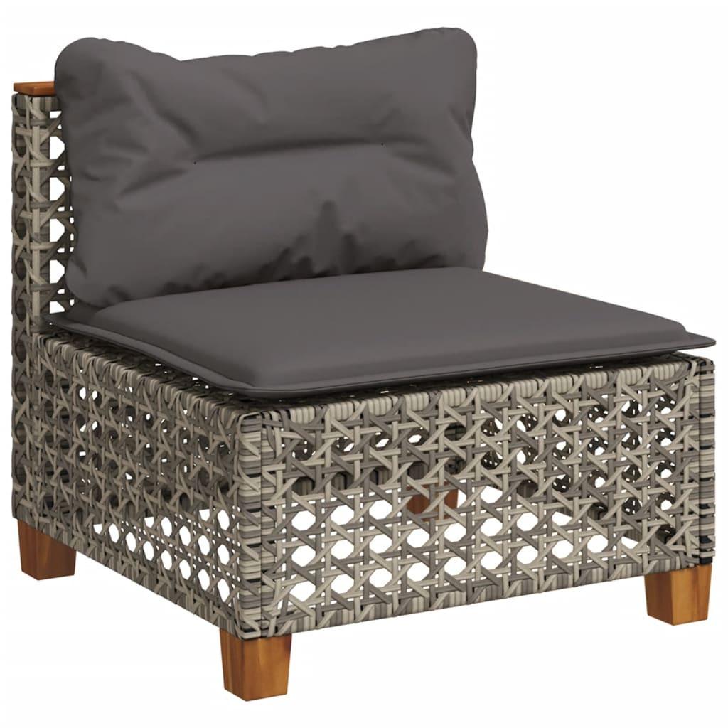 VidaXL Garten sofagarnitur poly-rattan