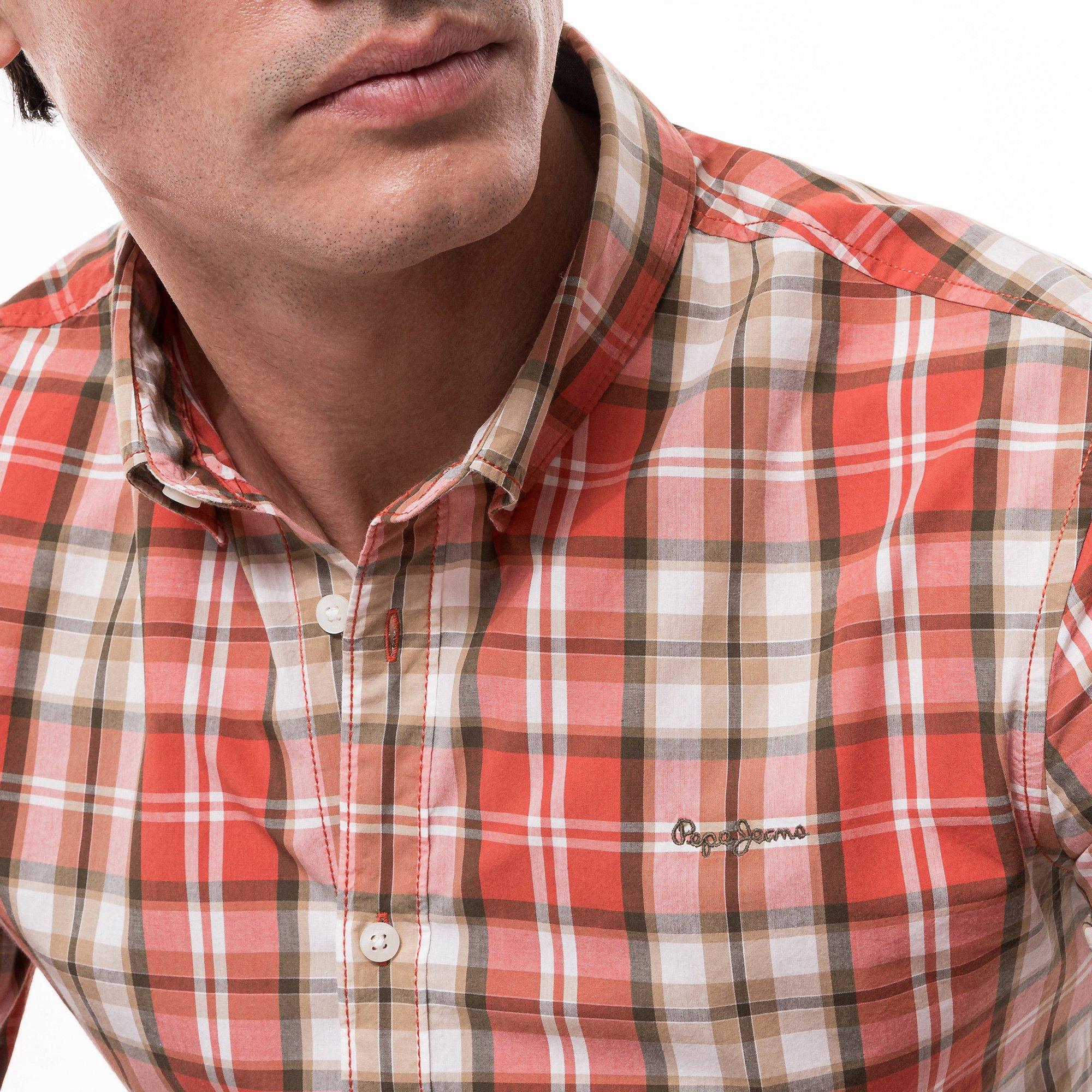 Pepe Jeans London PETERSON Kariertes Slim Fit Langarmhemd