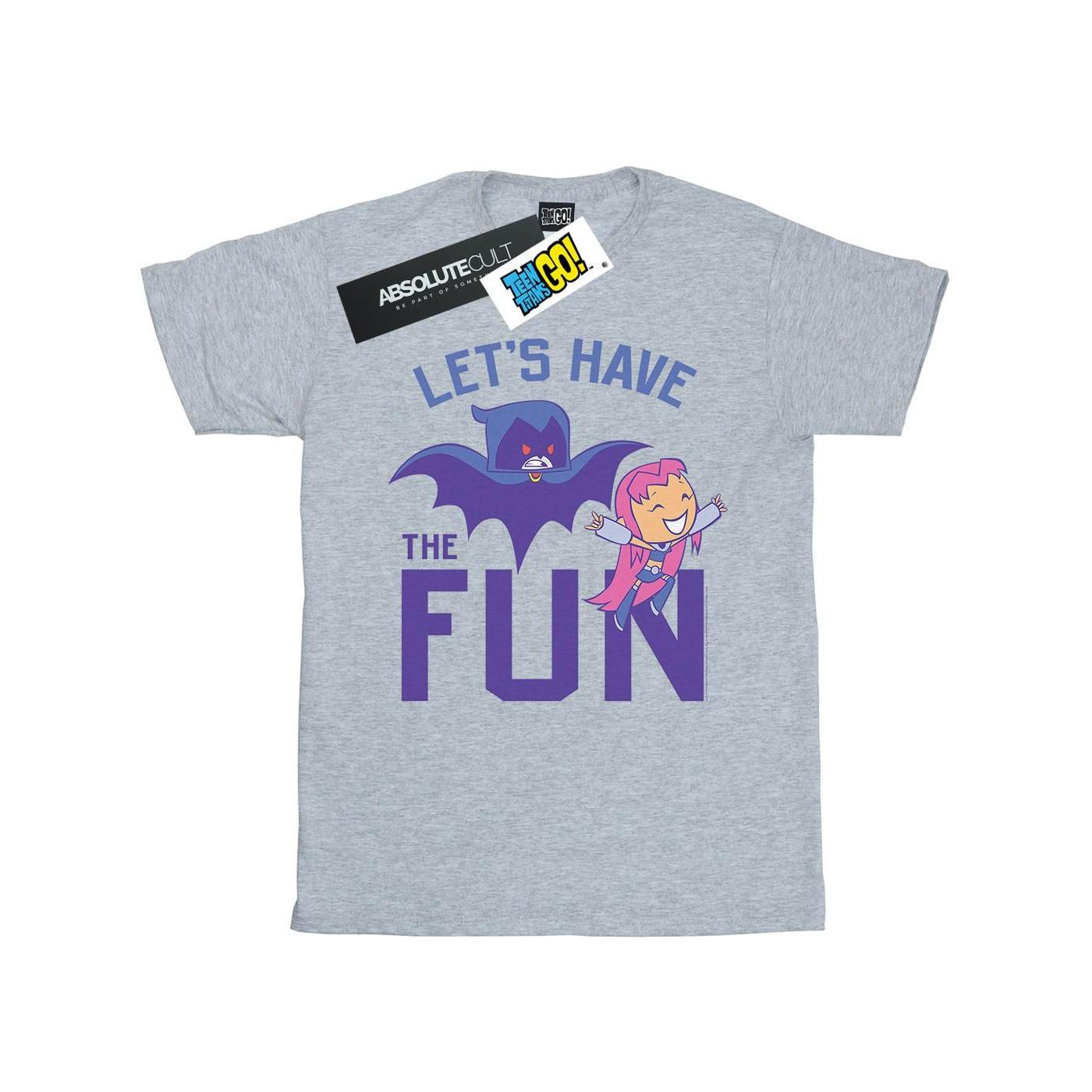 DC COMICS Teen Titans Go Let's Have The Fun TShirt