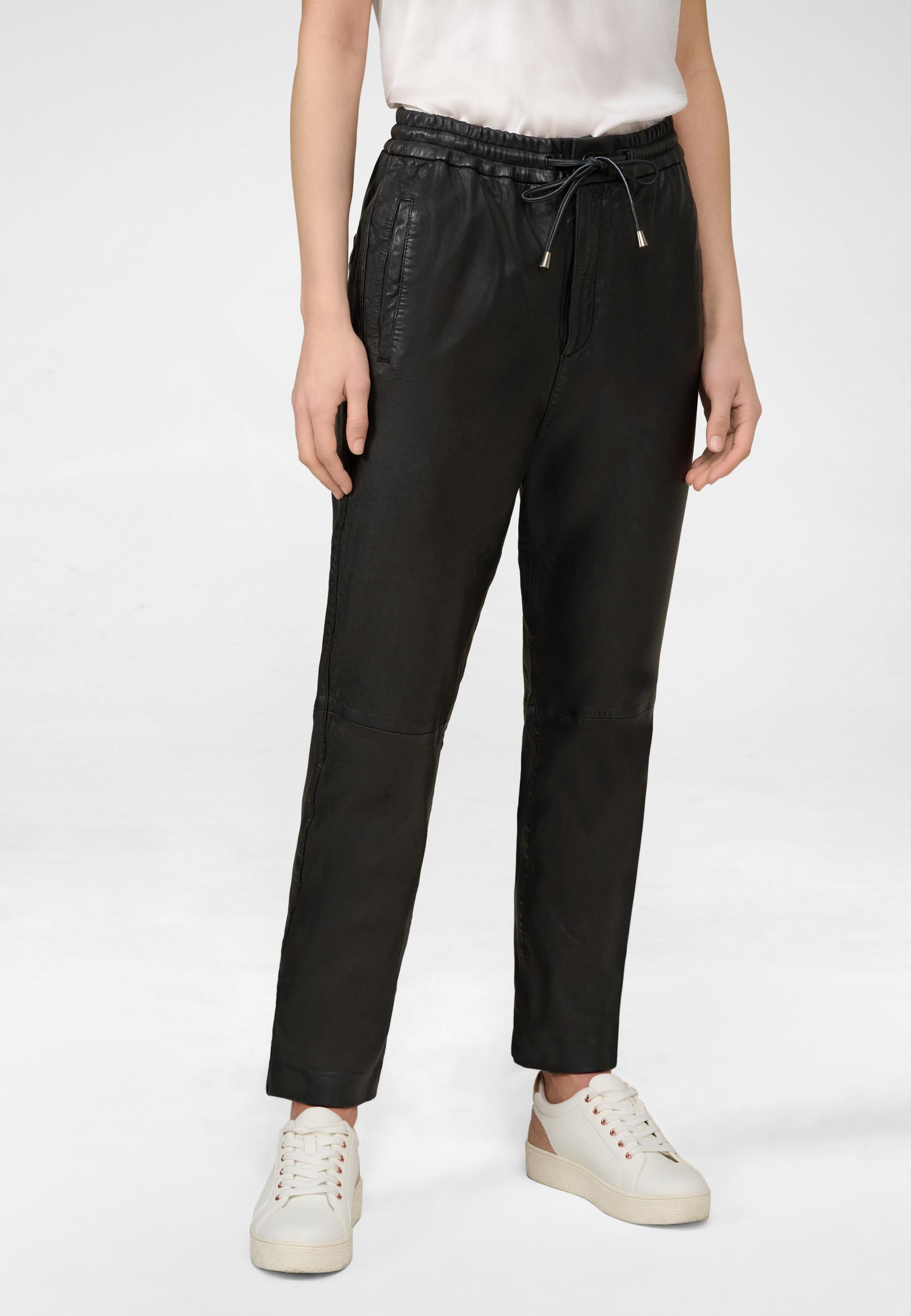 RICANO Emilia Lederhose in Joggpant Optik